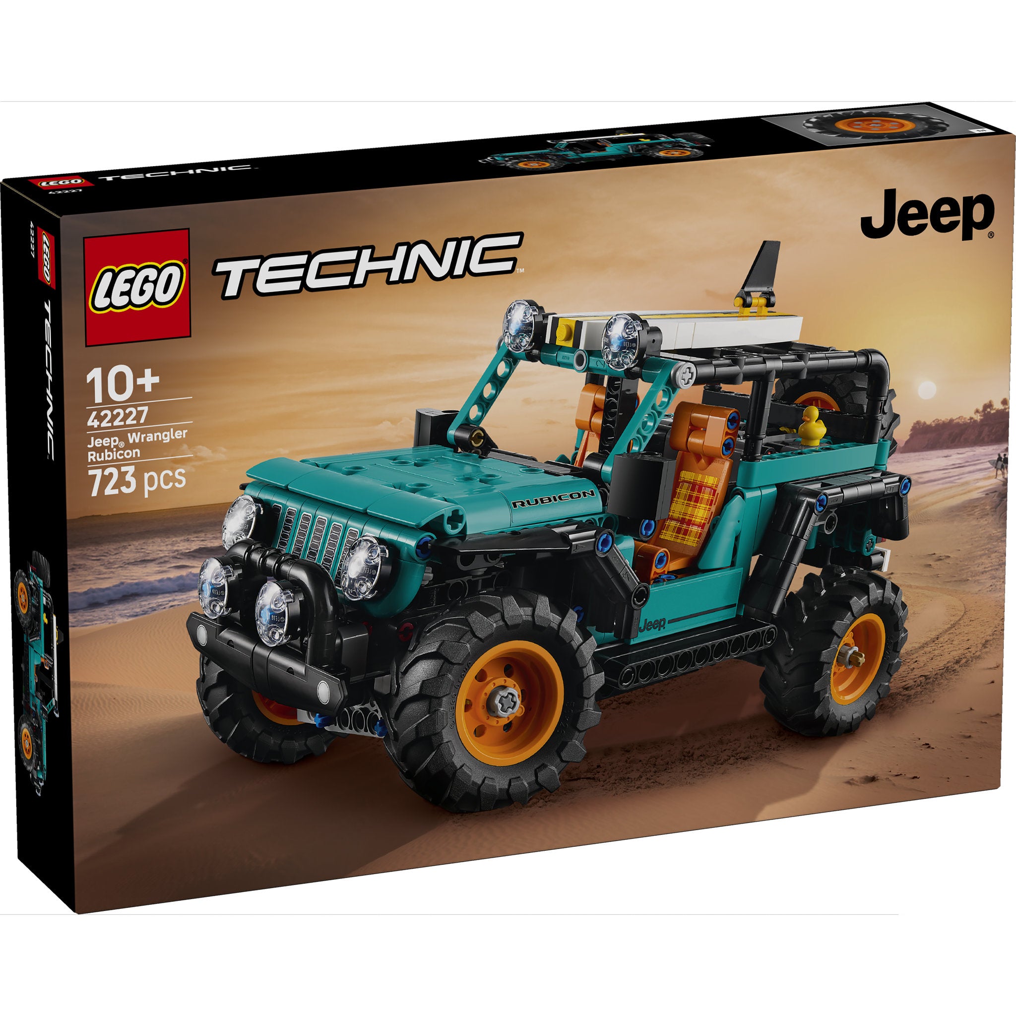LEGO 42227 Technic Jeep Wrangler Rubicon SUV - Toyworld NZ