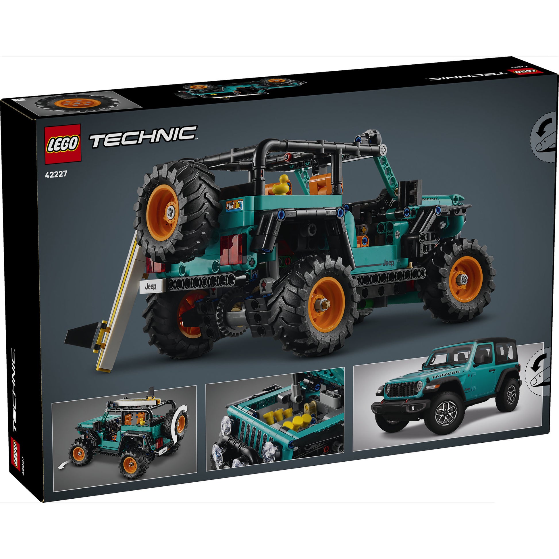 LEGO 42227 Technic Jeep Wrangler Rubicon SUV - Toyworld NZ