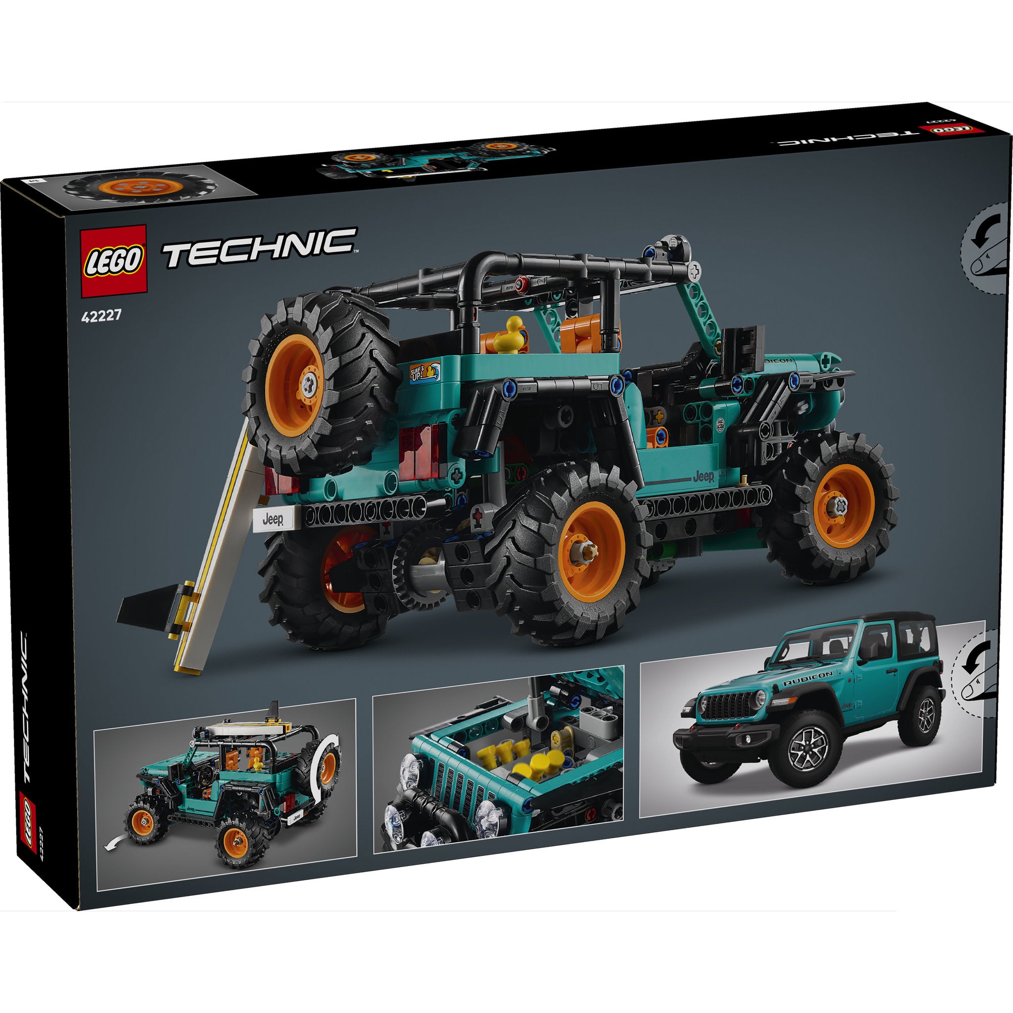 LEGO 42227 Technic Jeep Wrangler Rubicon SUV - Toyworld NZ