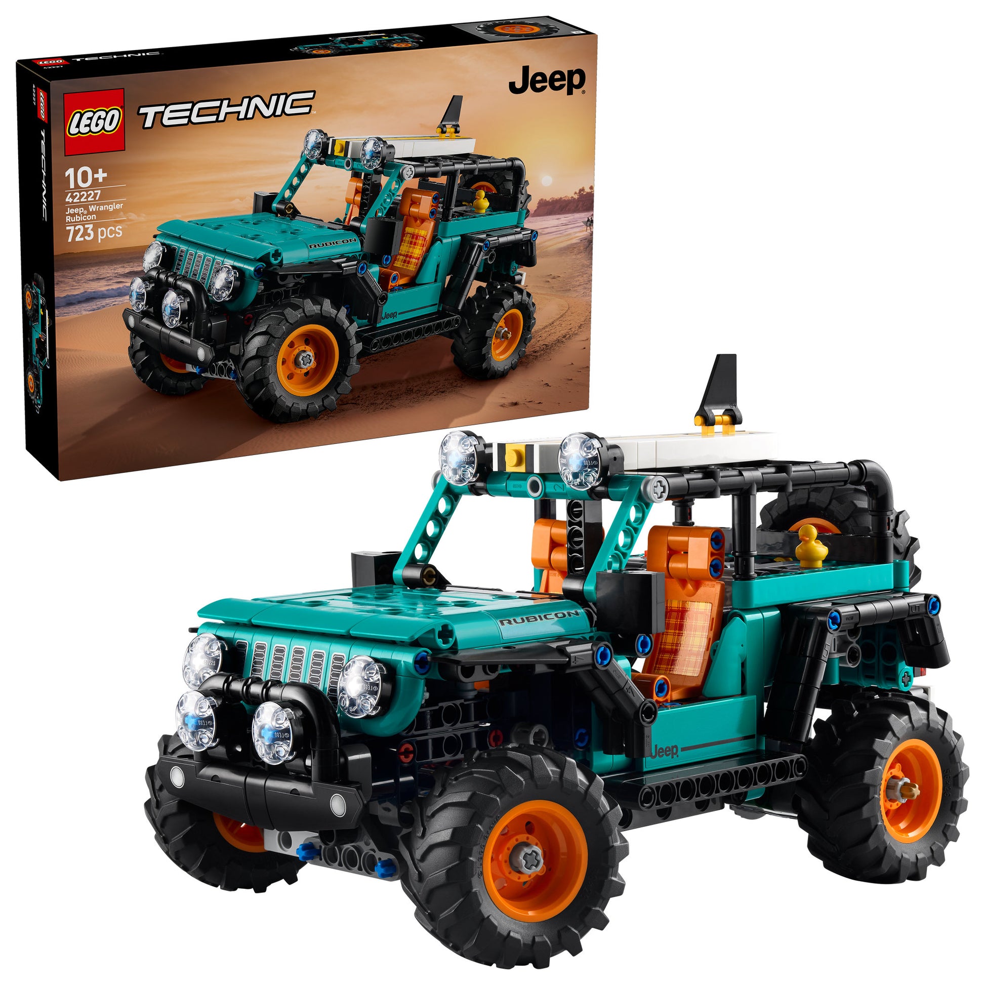 LEGO 42227 Technic Jeep Wrangler Rubicon SUV - Toyworld NZ