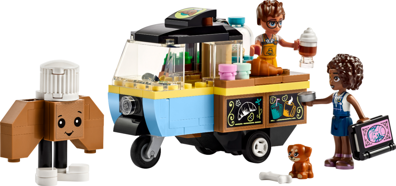 LEGO 42606 Friends Mobile Bakery Food Cart