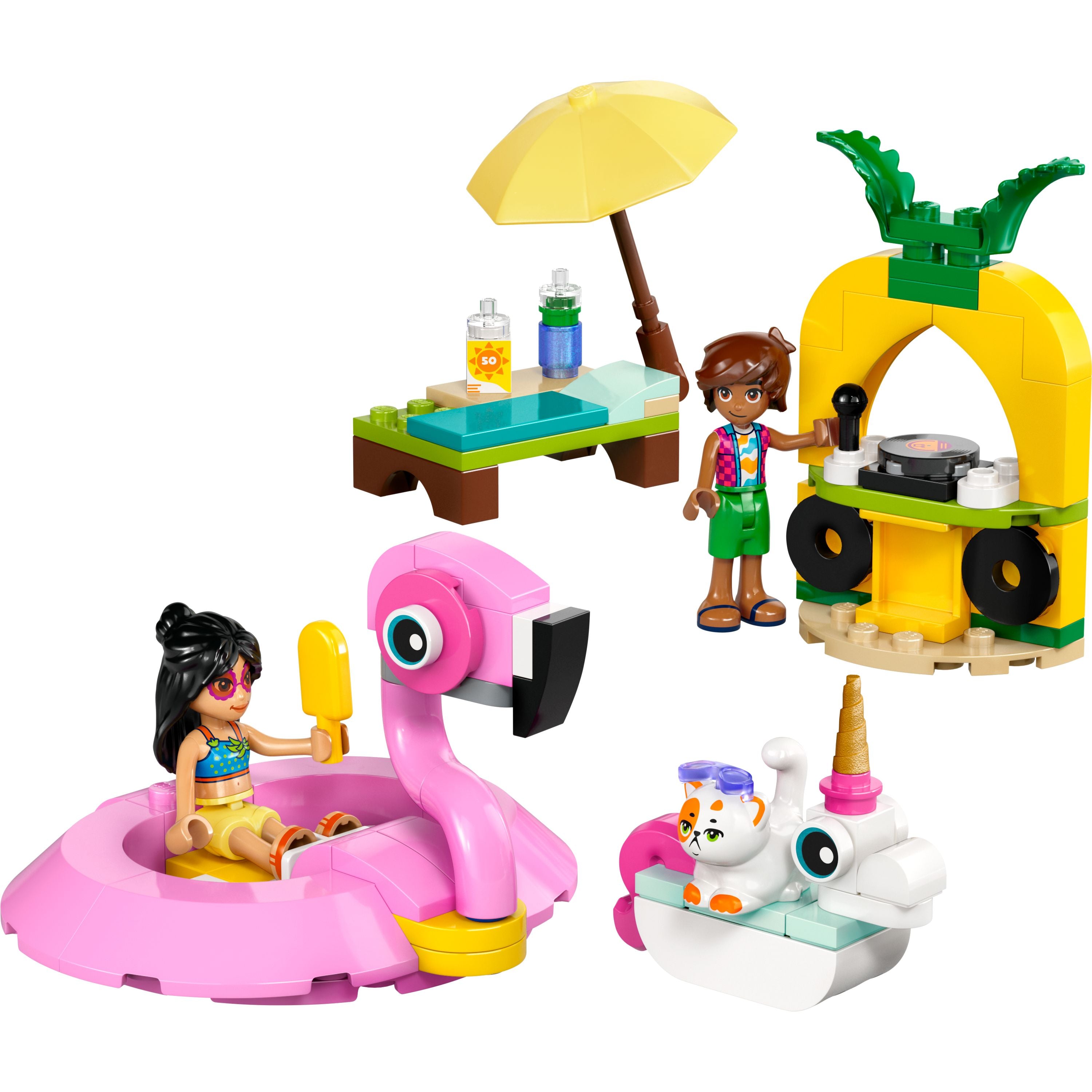 LEGO 42658 Friends Unicorn & Flamingo Pool Party