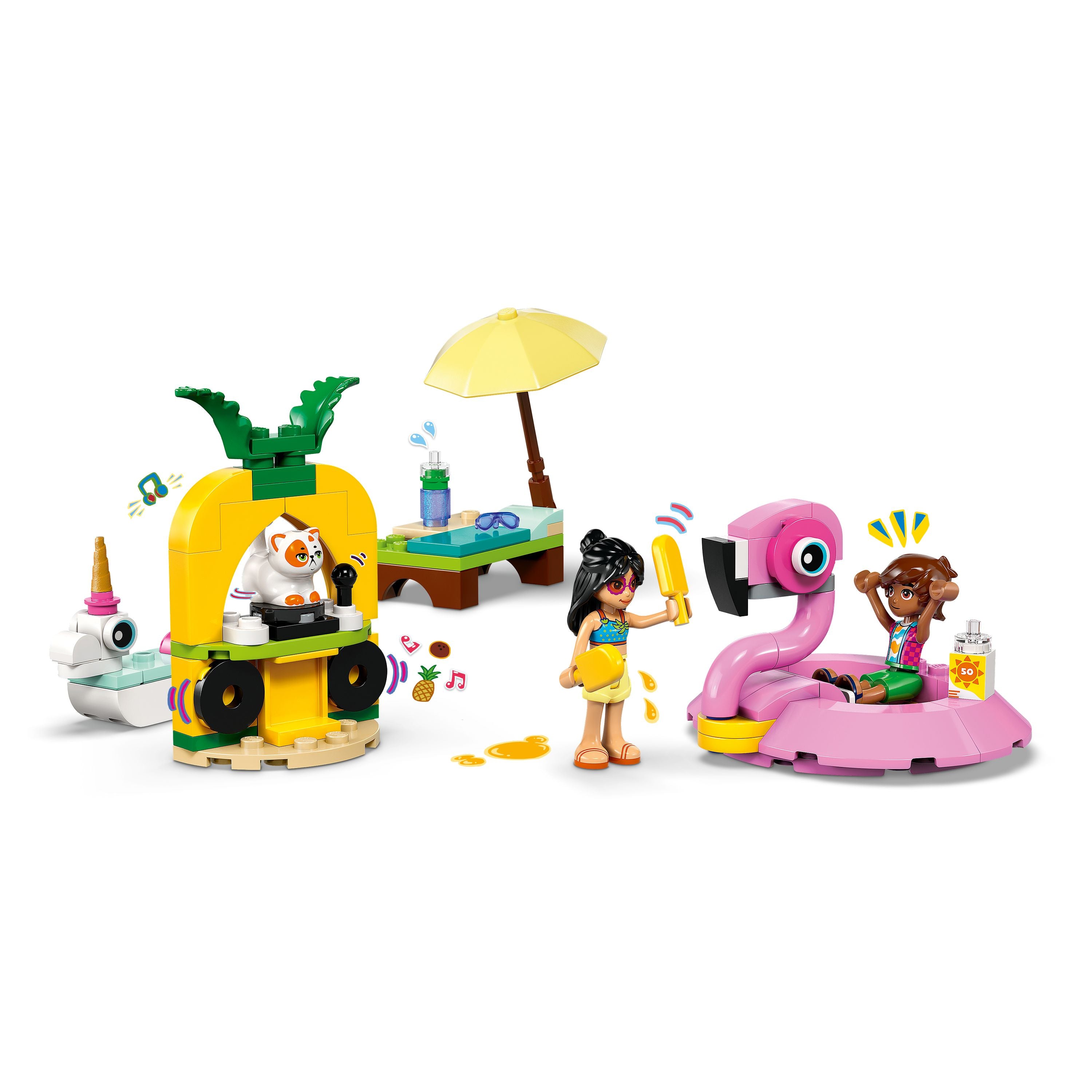 LEGO 42658 Friends Unicorn & Flamingo Pool Party