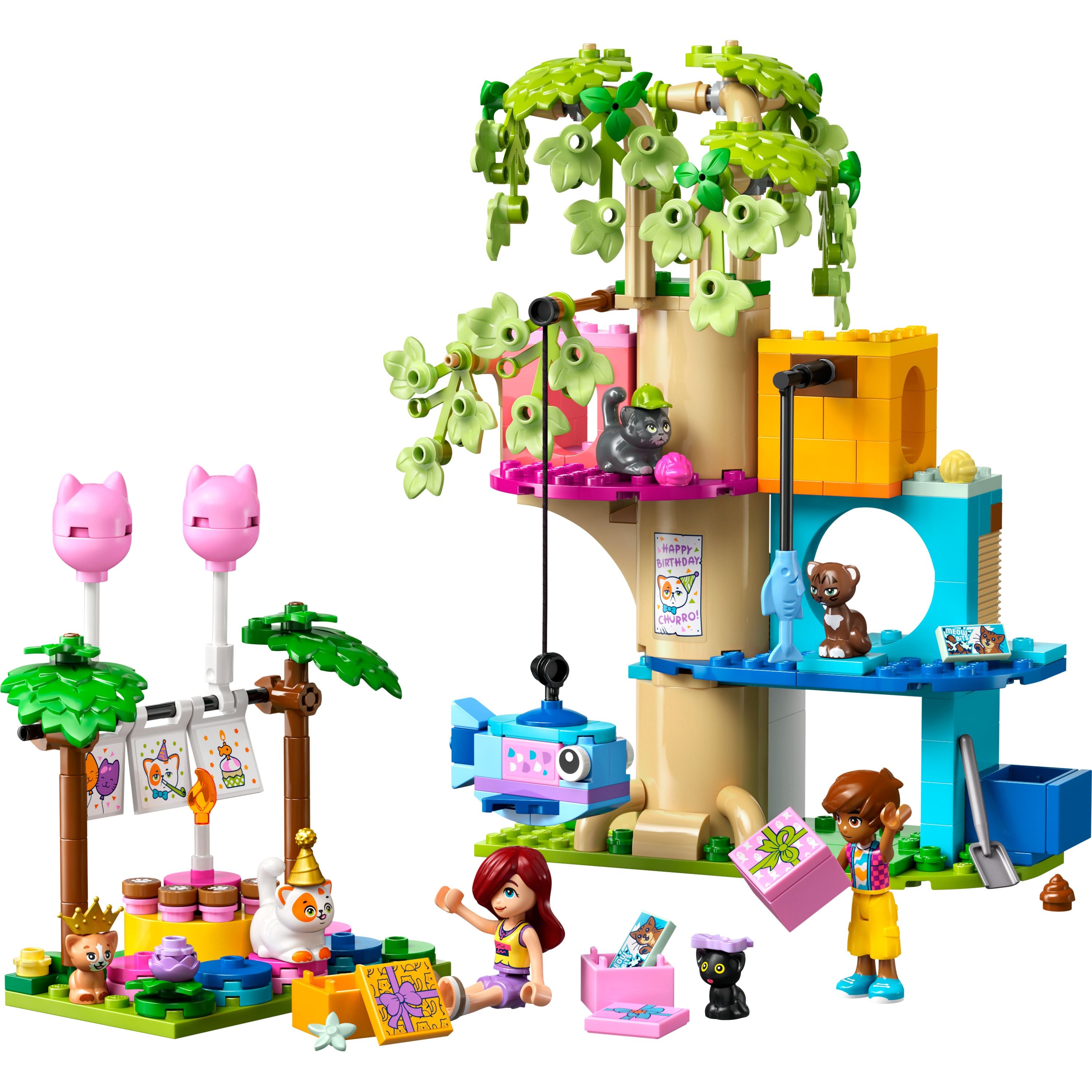 LEGO 42666 Friends Cat Birthday Party & Tree House