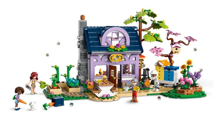 LEGO 42669 Friends Beekeepers' House and Flower Garden