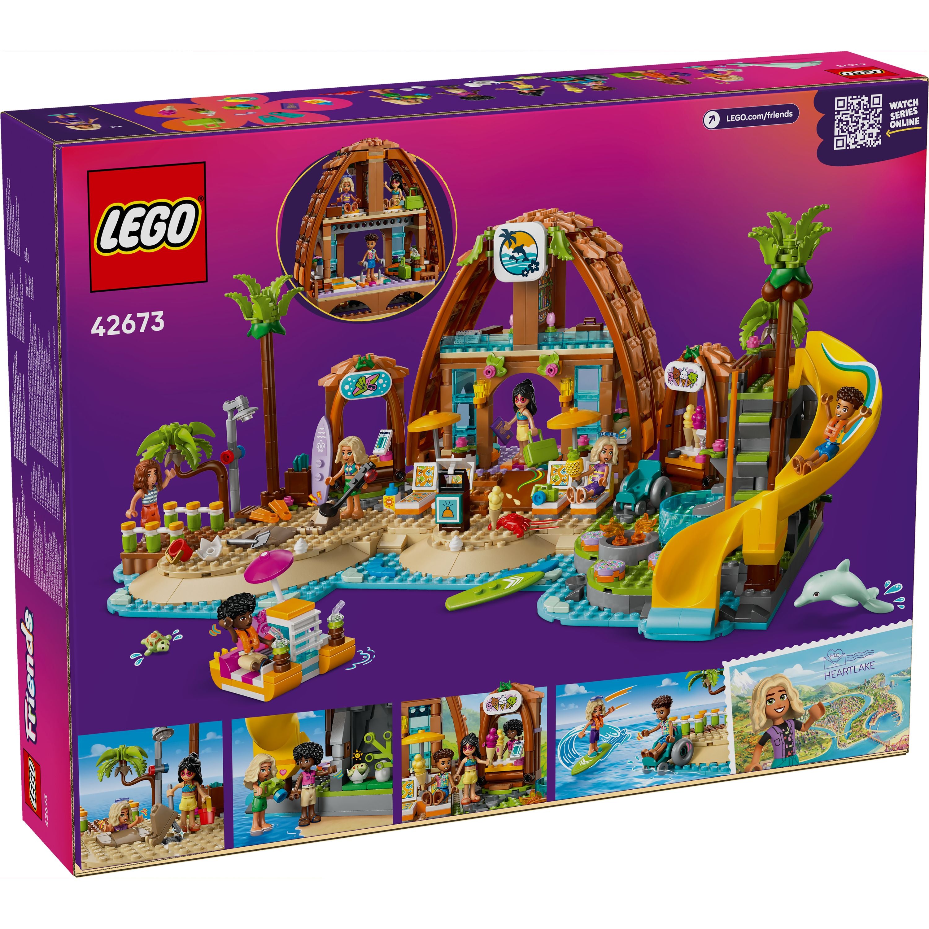 LEGO 42673 Friends Family Holiday Beach Resort
