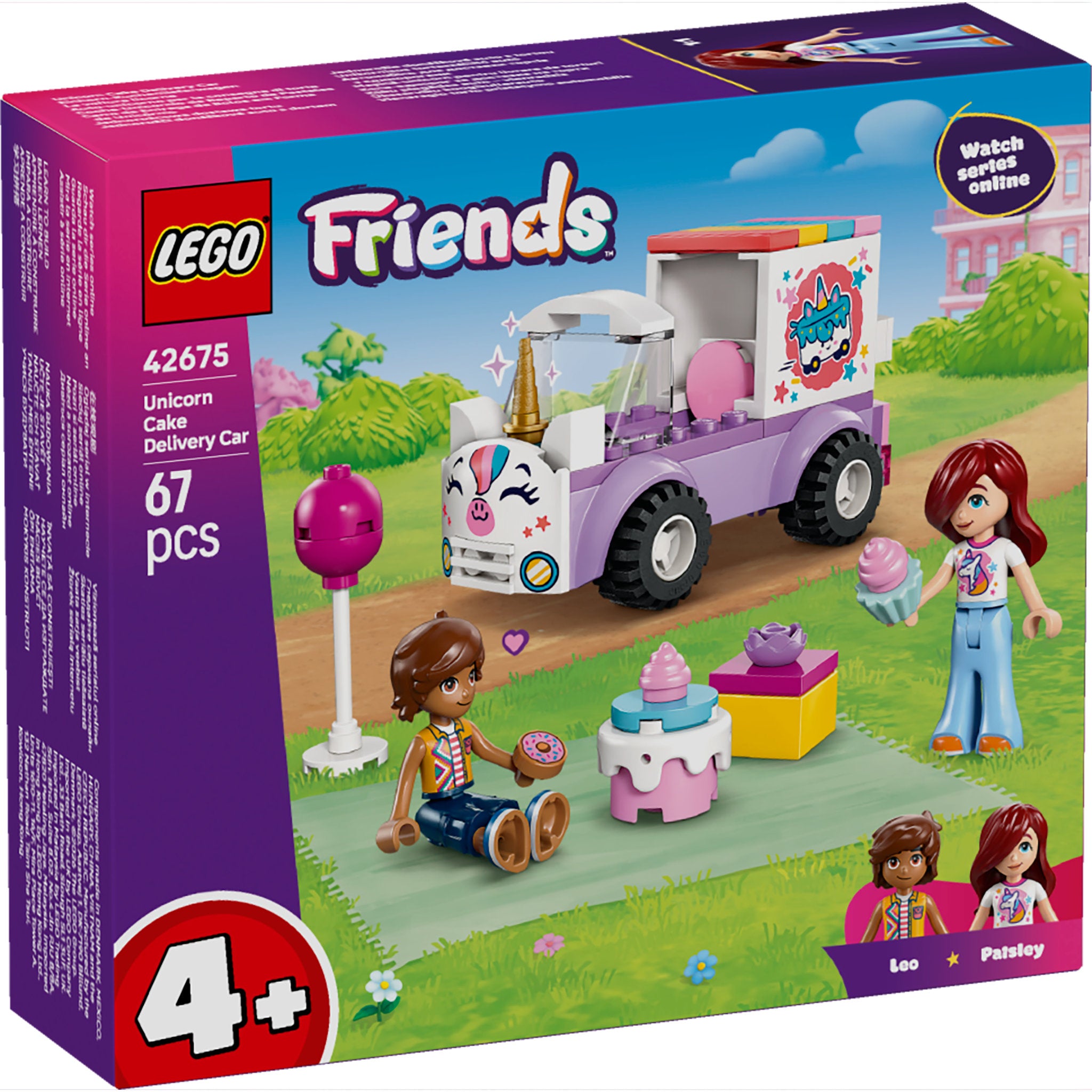 LEGO 42675 Friends Unicorn Cake Delivery Car