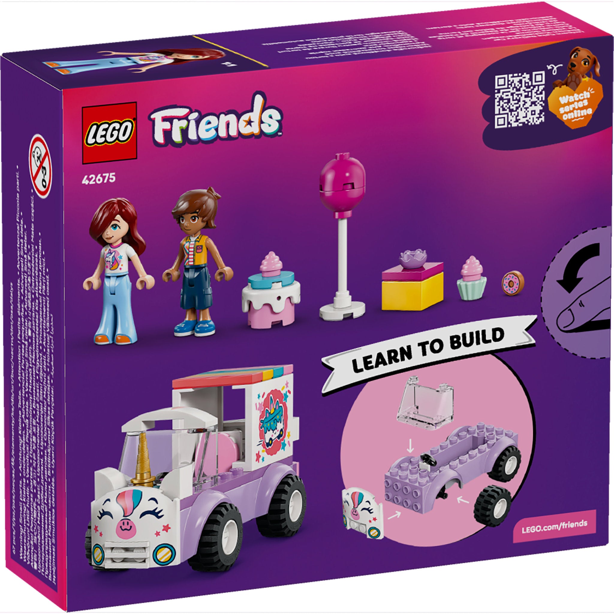 LEGO 42675 Friends Unicorn Cake Delivery Car