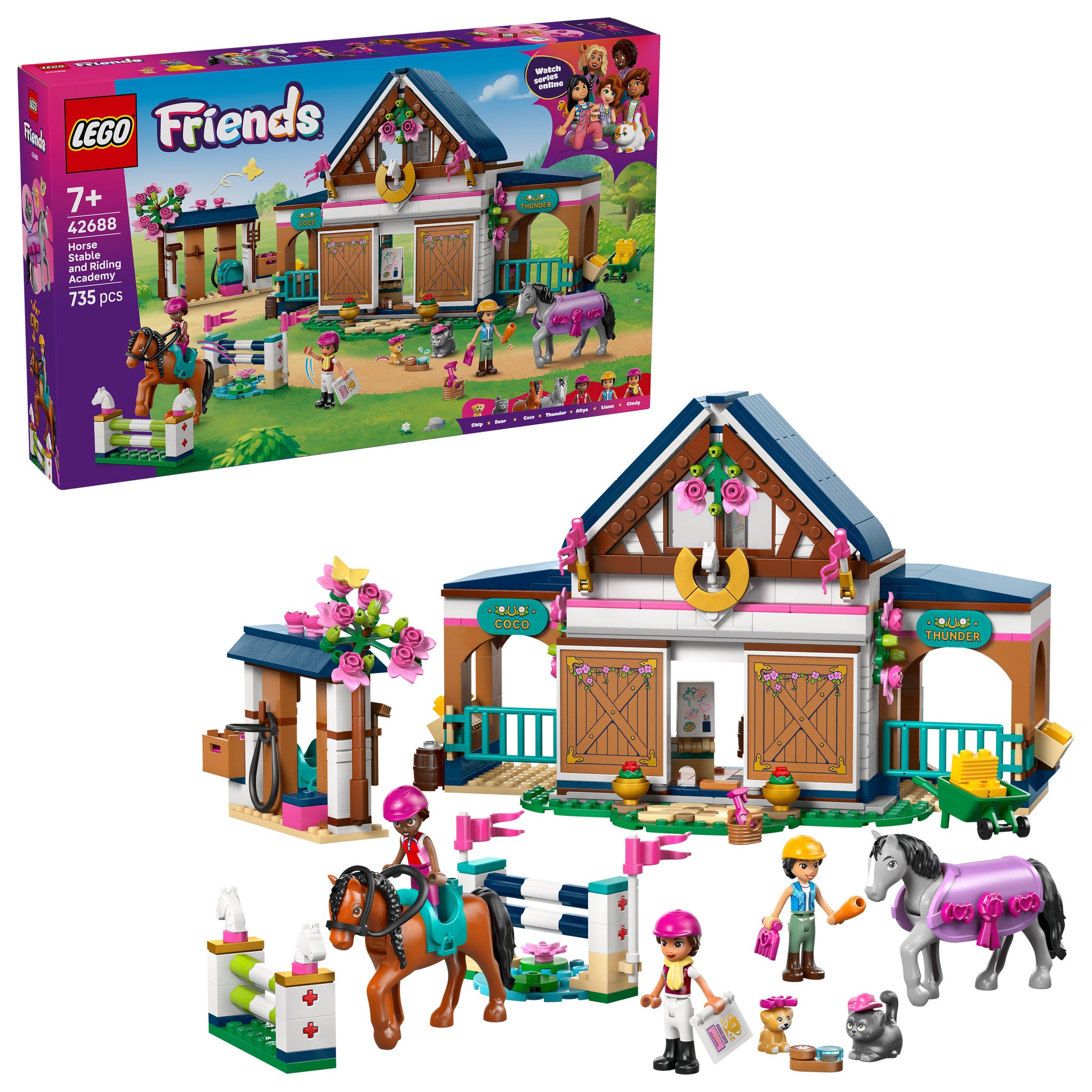 LEGO 42688 Friends Horse Stable and Riding Academy