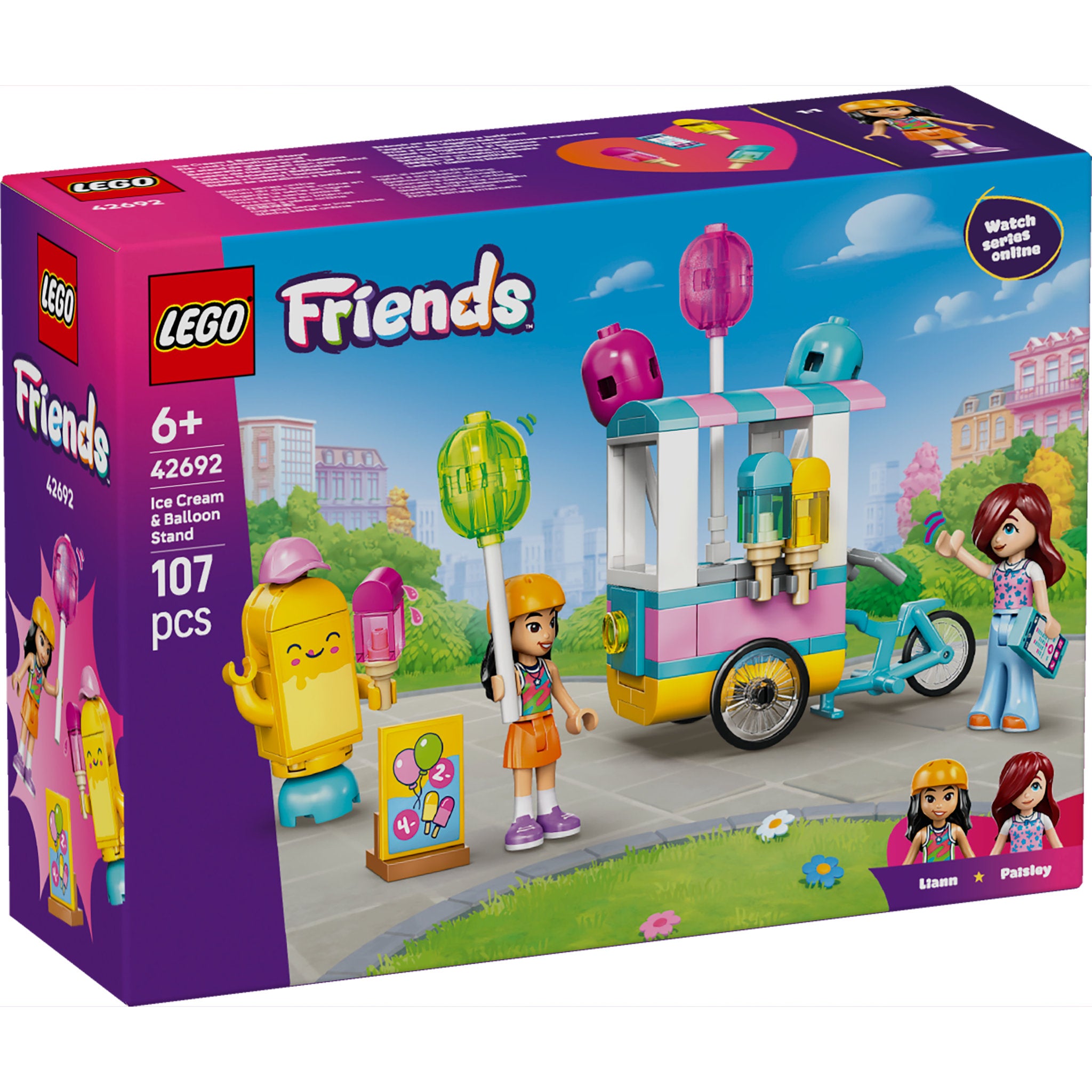 LEGO 42692 Friends Ice Cream & Balloon Stand