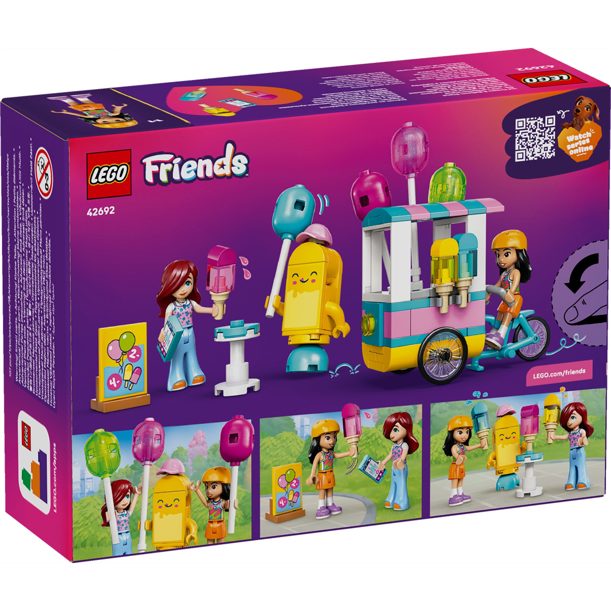 LEGO 42692 Friends Ice Cream & Balloon Stand