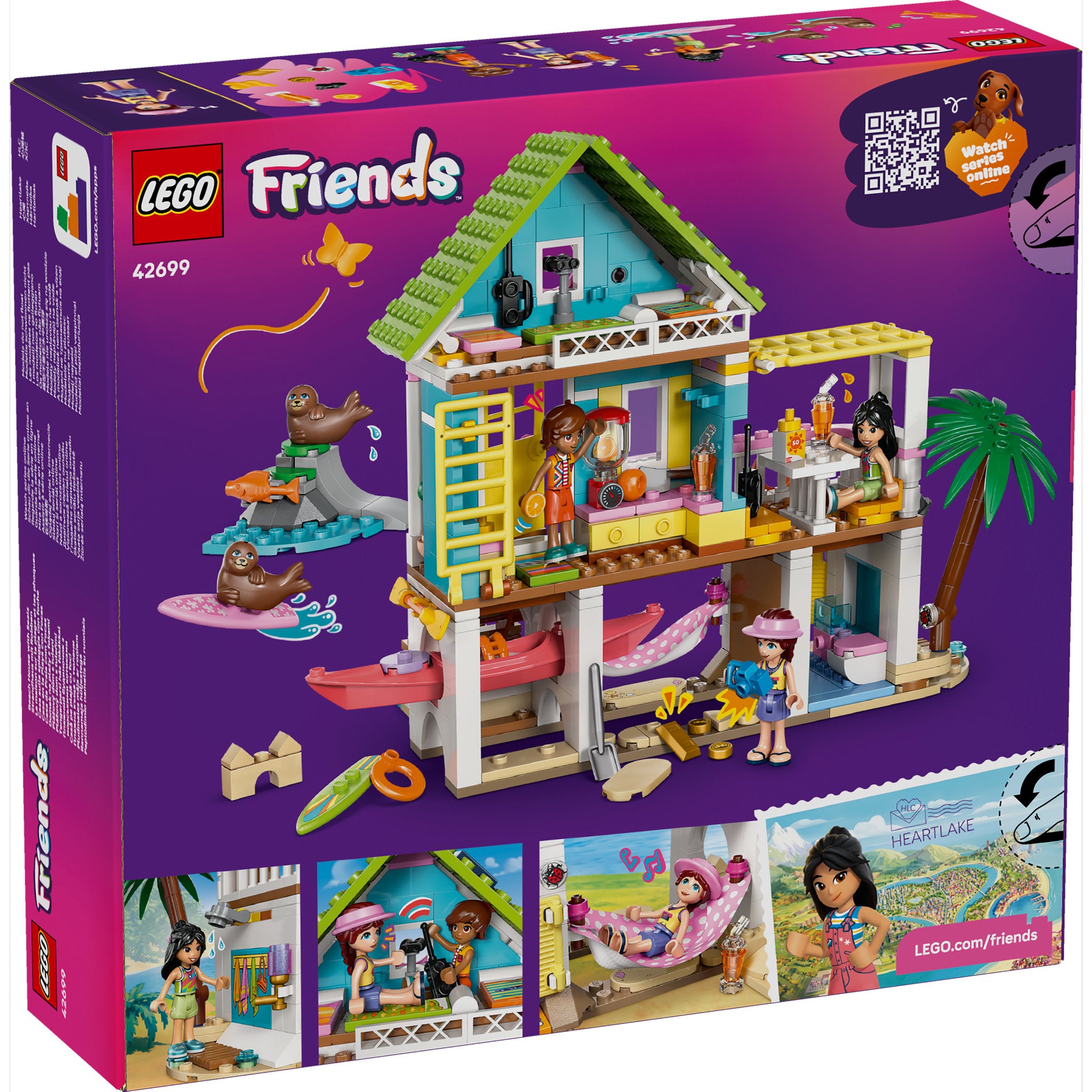 LEGO 42699 Friends Beach House With Seals