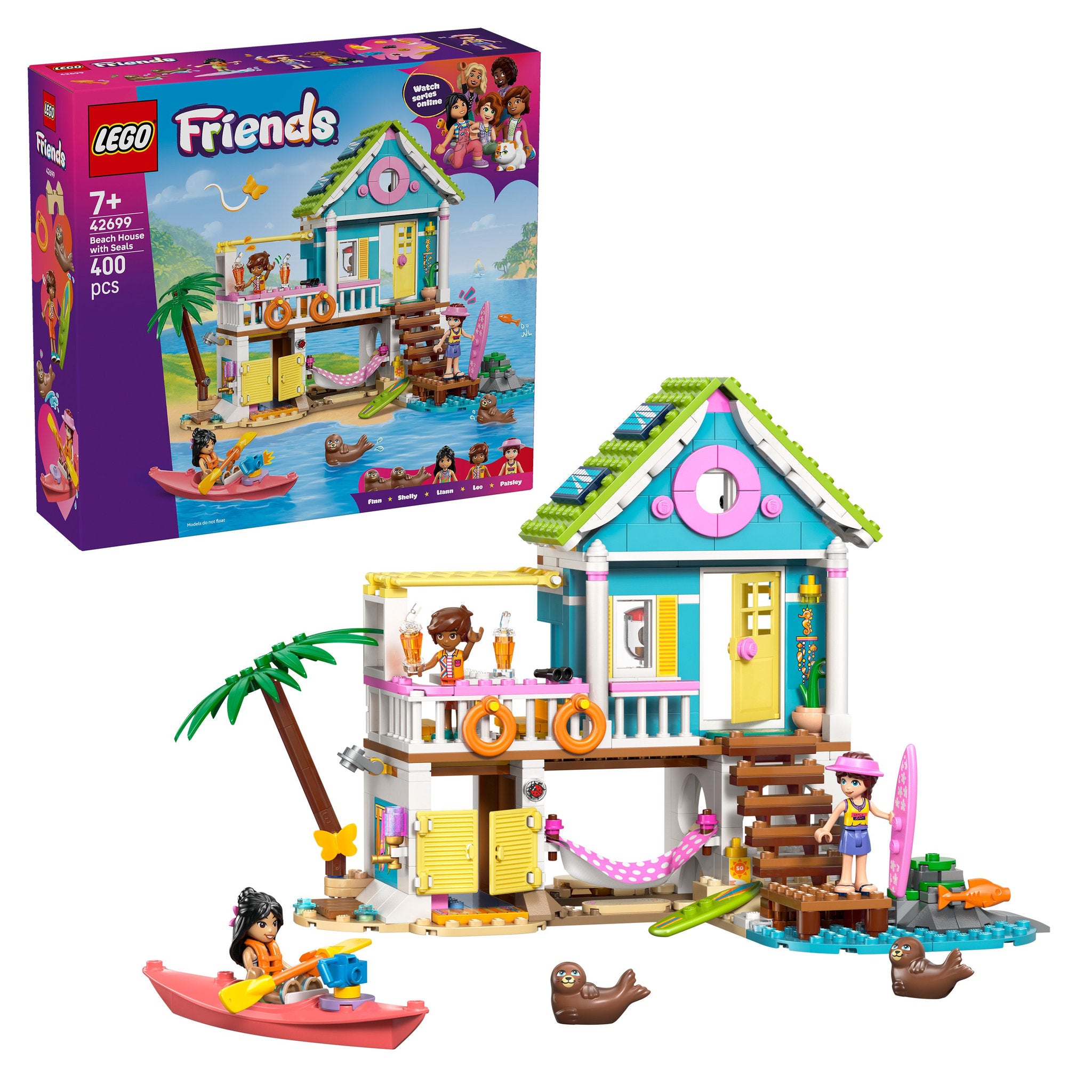 LEGO 42699 Friends Beach House With Seals