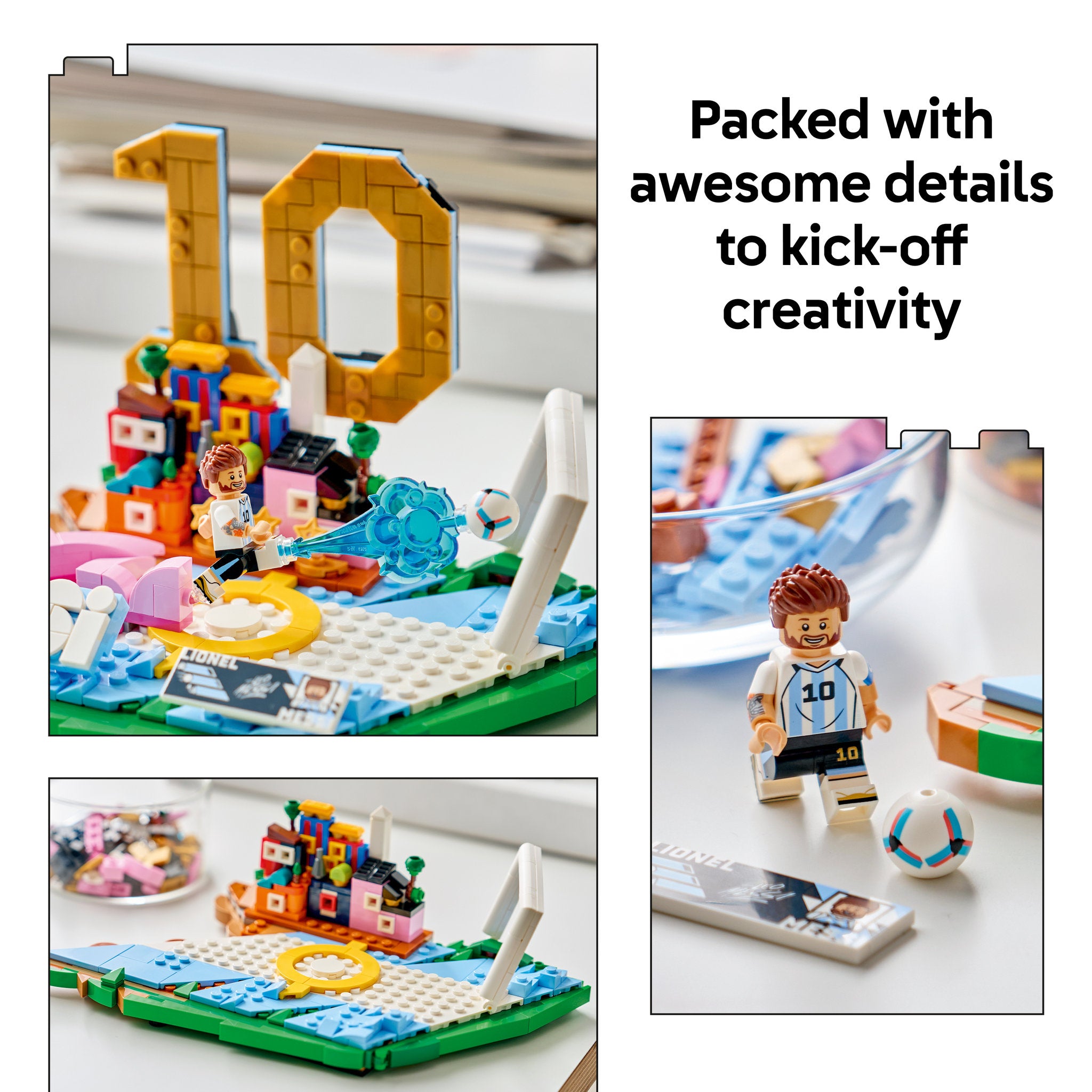 LEGO 43011 Editions Football Lionel Messi - Soccer Highlights