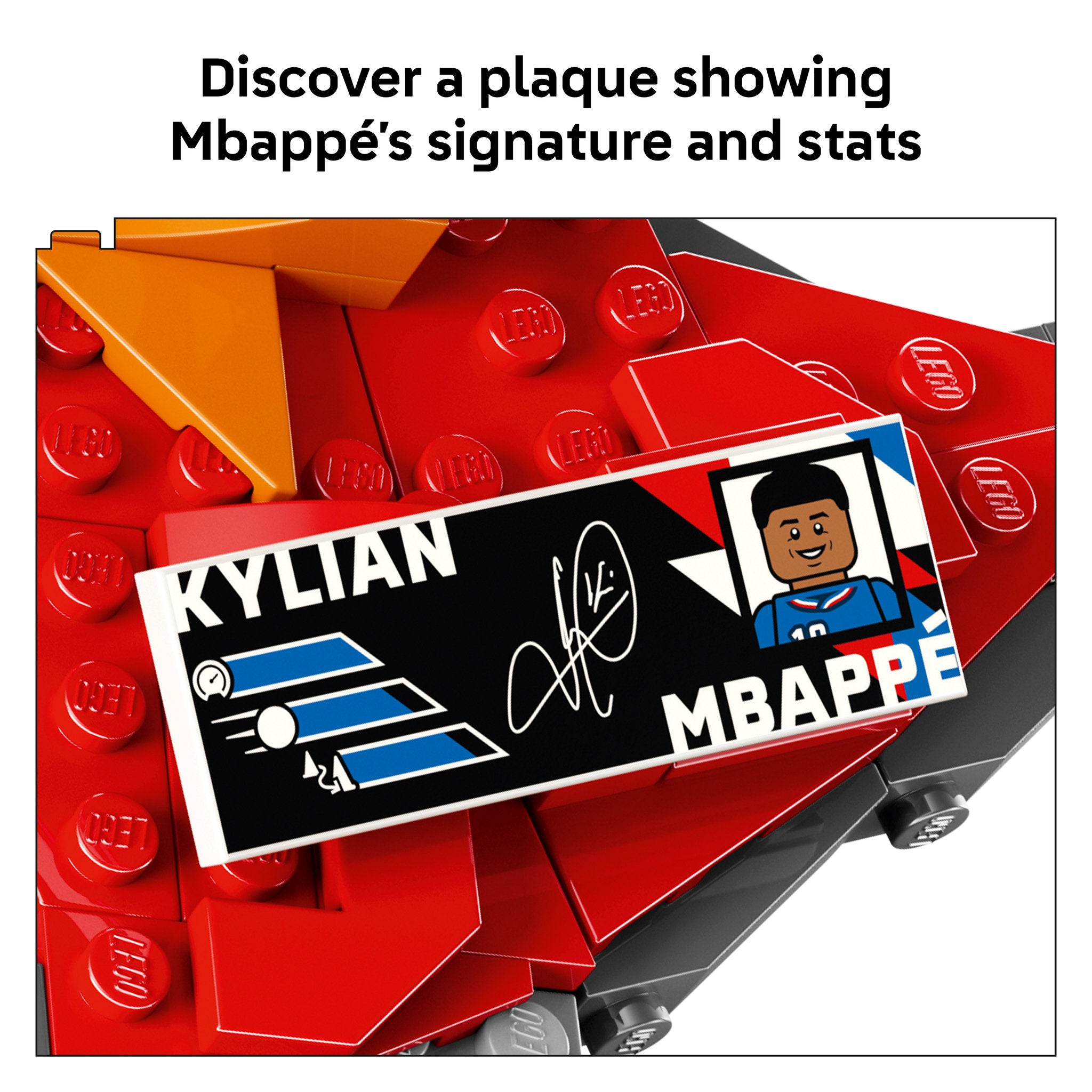 LEGO 43013 Editions Football Kylian Mbappé - Soccer Highlights