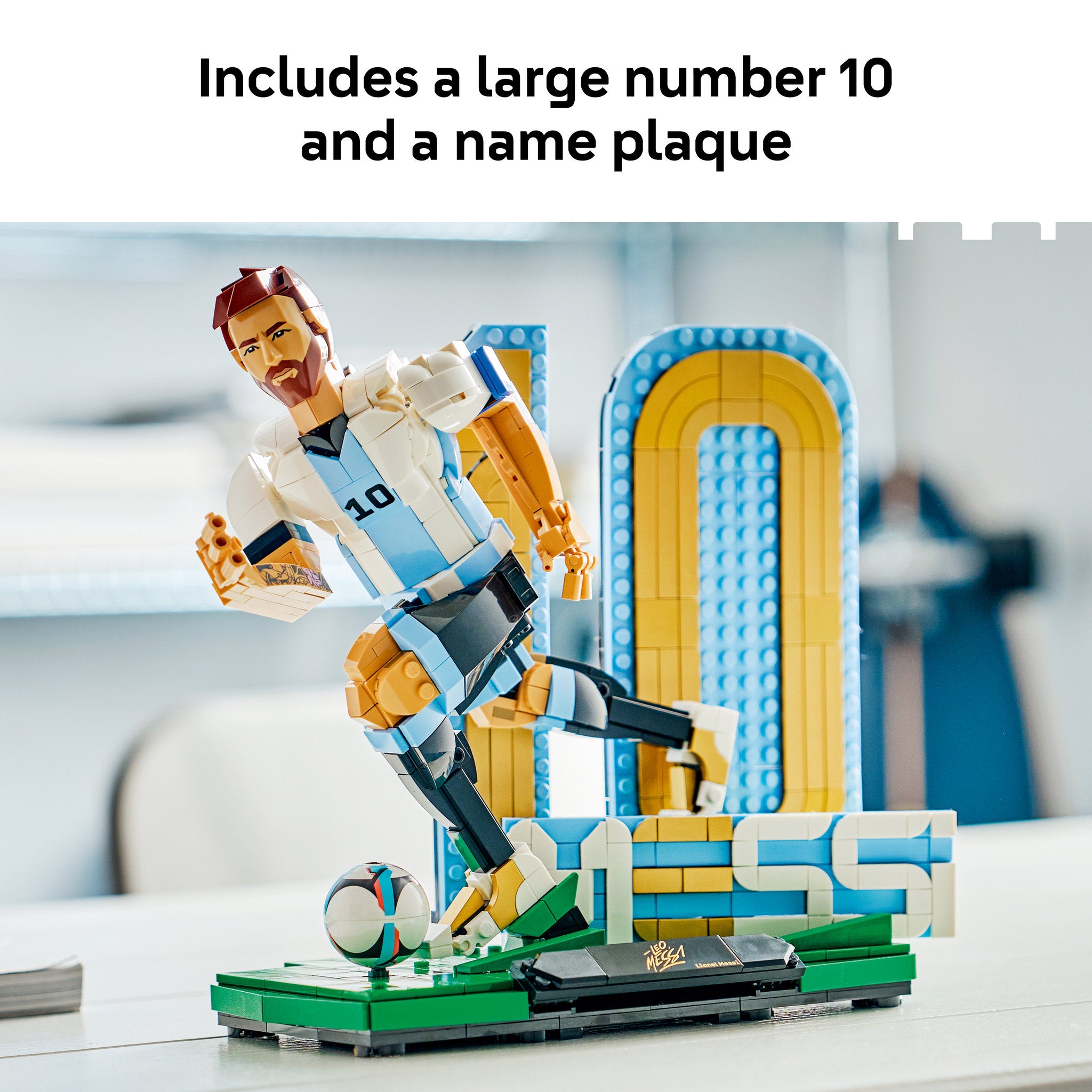 LEGO 43015 Editions Football Lionel Messi - Soccer Legends