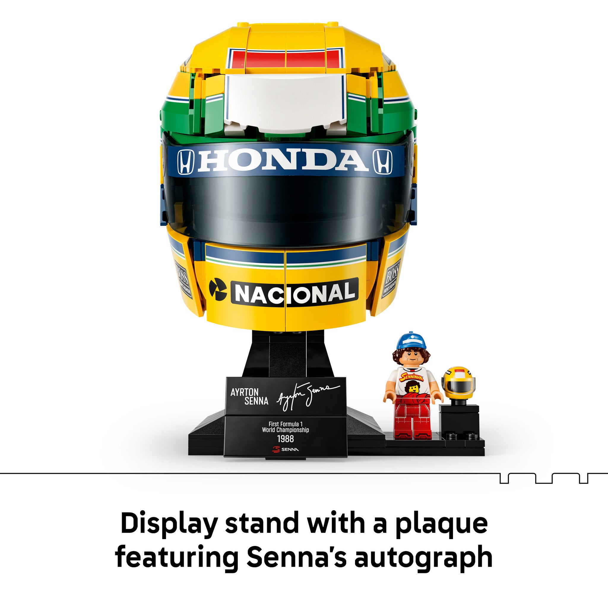 LEGO 43024 Editions Formula 1 Ayrton Senna Helmet - Toyworld NZ