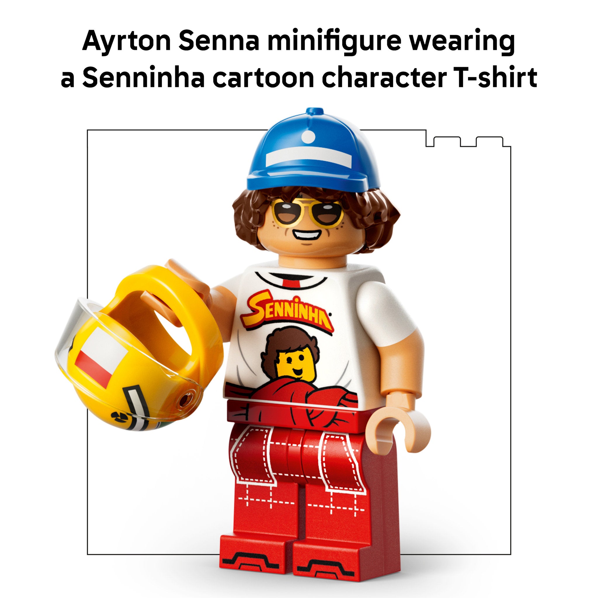 LEGO 43024 Editions Formula 1 Ayrton Senna Helmet - Toyworld NZ