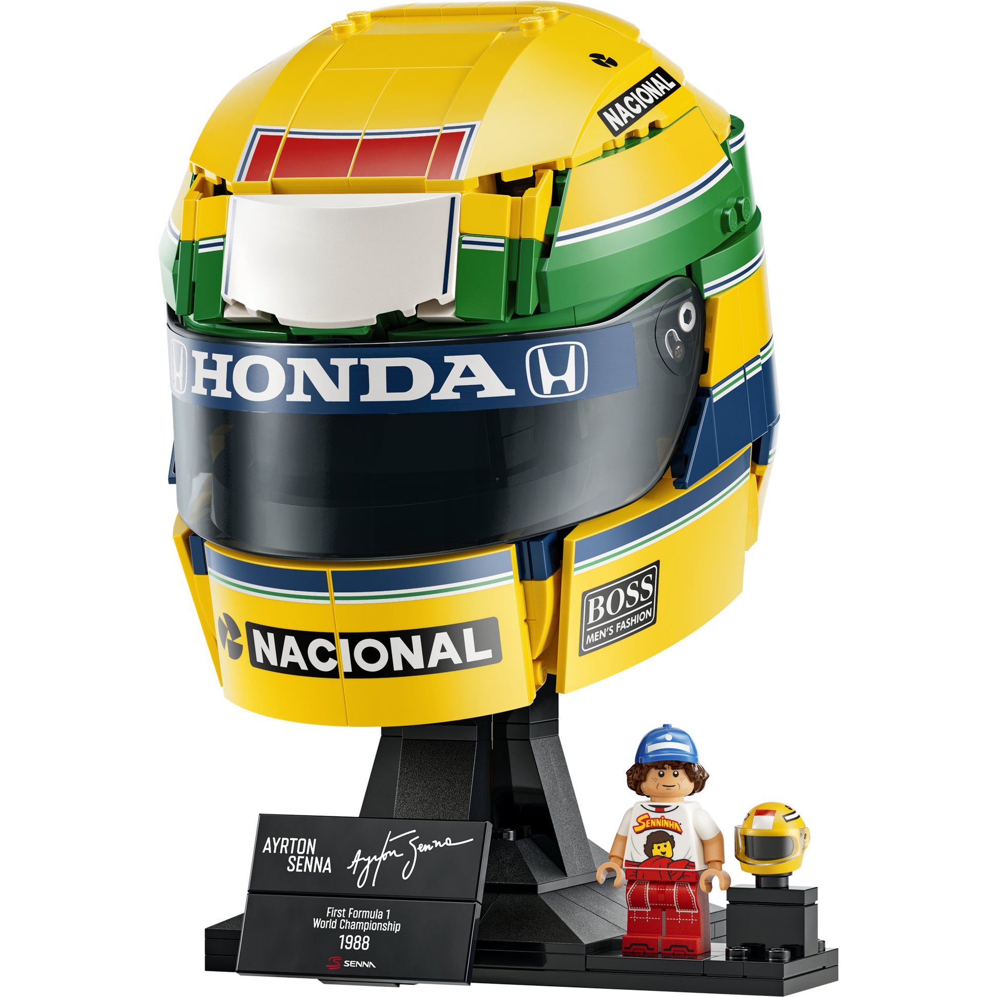 LEGO 43024 Editions Formula 1 Ayrton Senna Helmet - Toyworld NZ