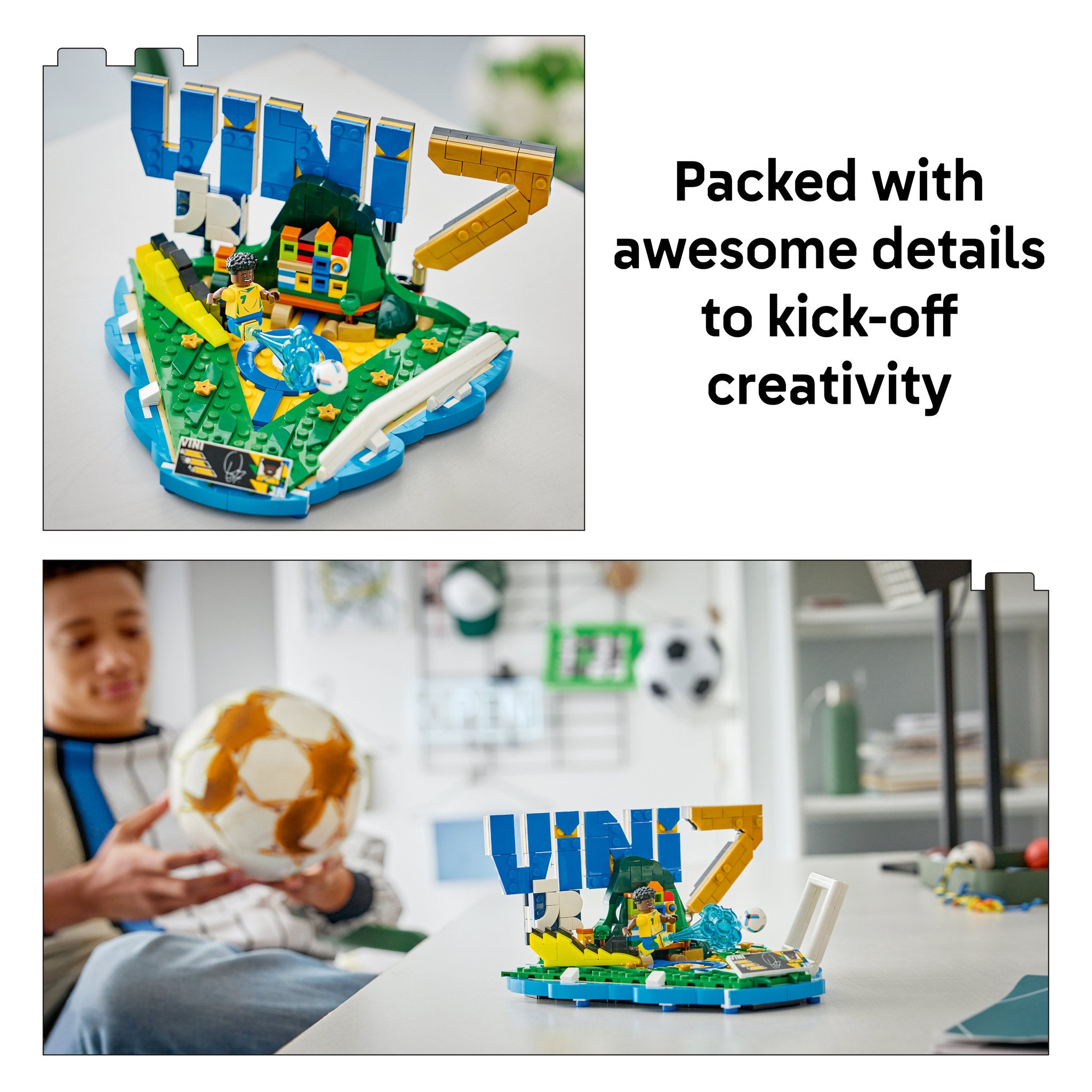 LEGO 43027 Editions Football Vini Jr - Soccer Highlights