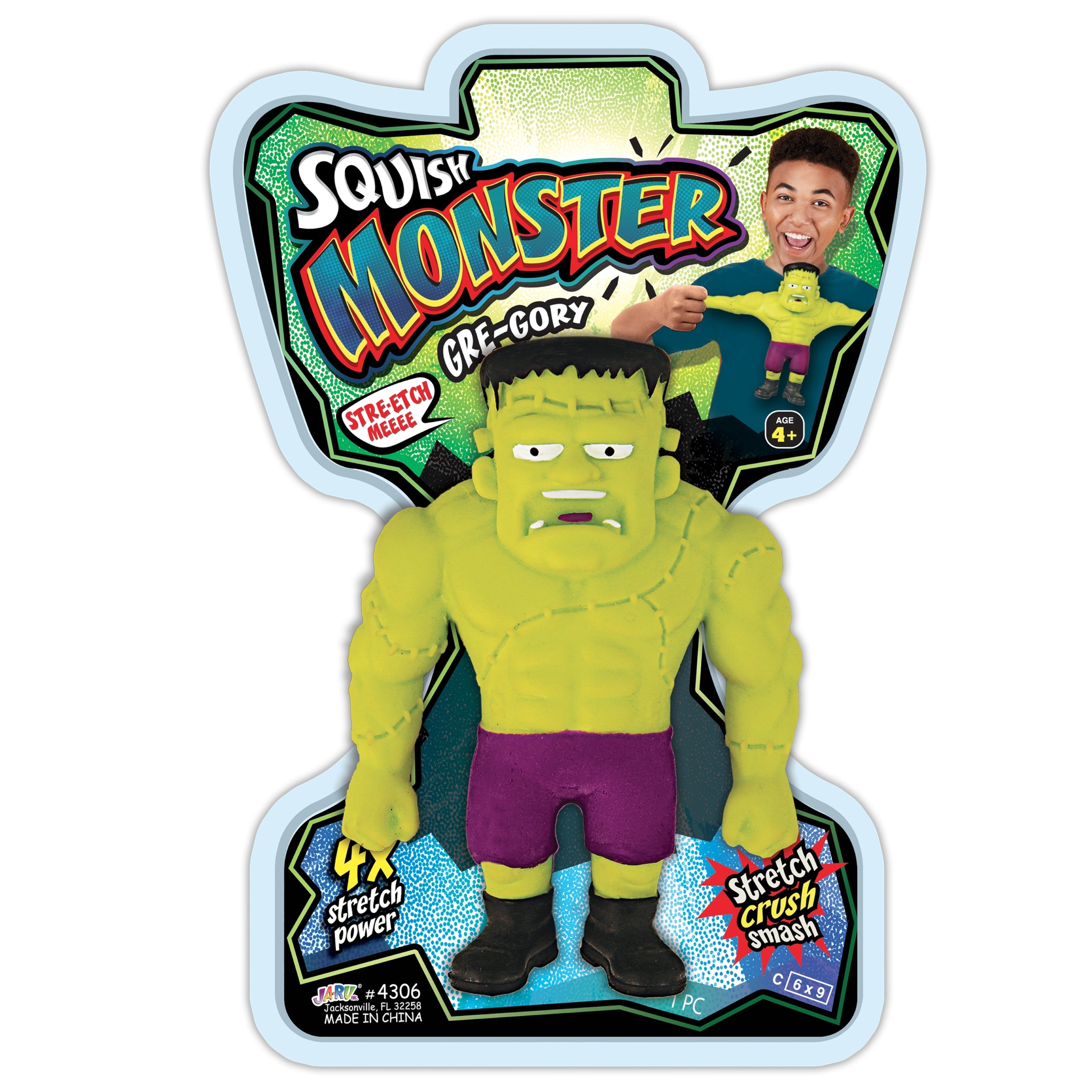 SQUISH MONSTER ASSORTED STYLES