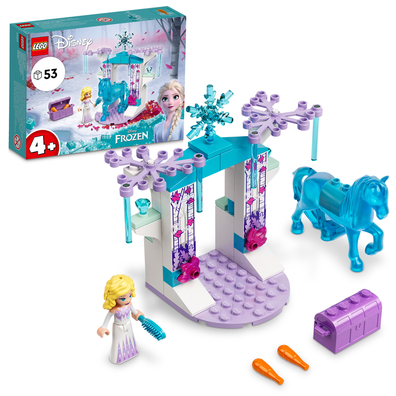 LEGO 43209 DISNEY ELSA AND THE NOKK’S ICE STABLE