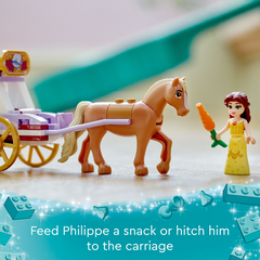 LEGO 43233 Disney Princess Belle's Storytime Horse Carriage