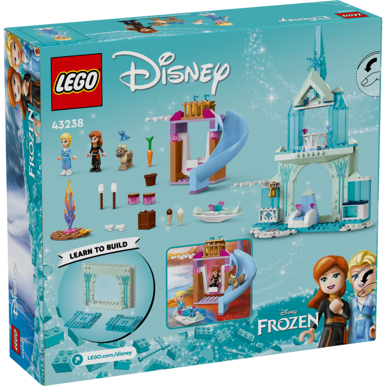 ゴー Frozen Elsa Castle Lego Disney Princess Frost LEGO Disney Frozen