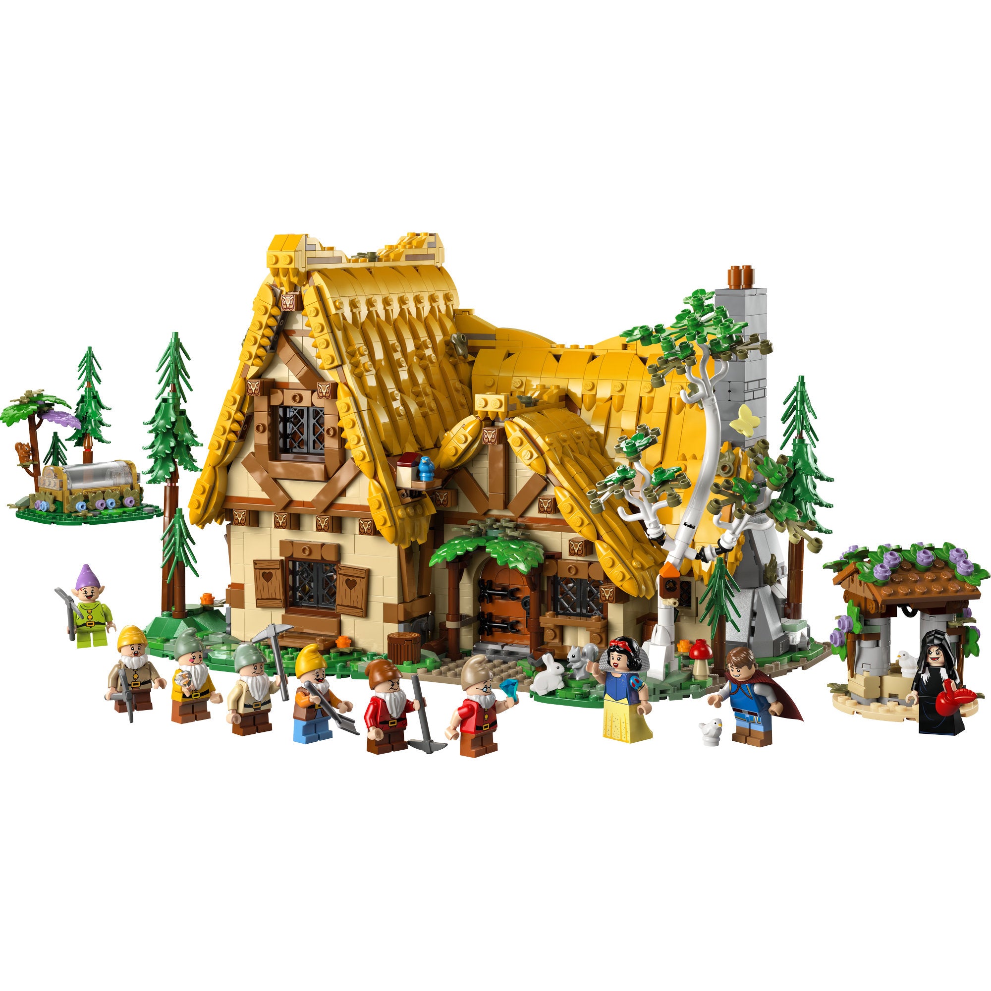 LEGO 43242 Disney Animation Snow White and the Seven Dwarfs Cottage