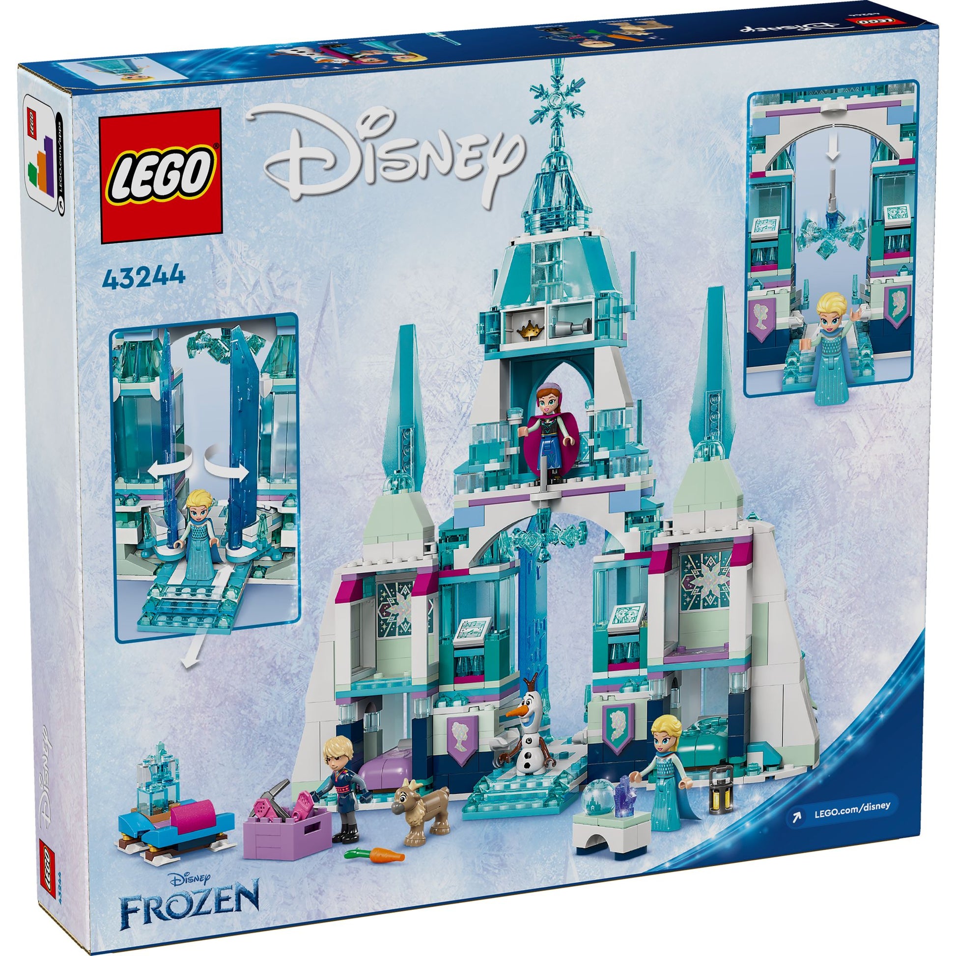 LEGO 43244 Disney Princess Frozen Elsa's Ice Palace – Toyworld NZ