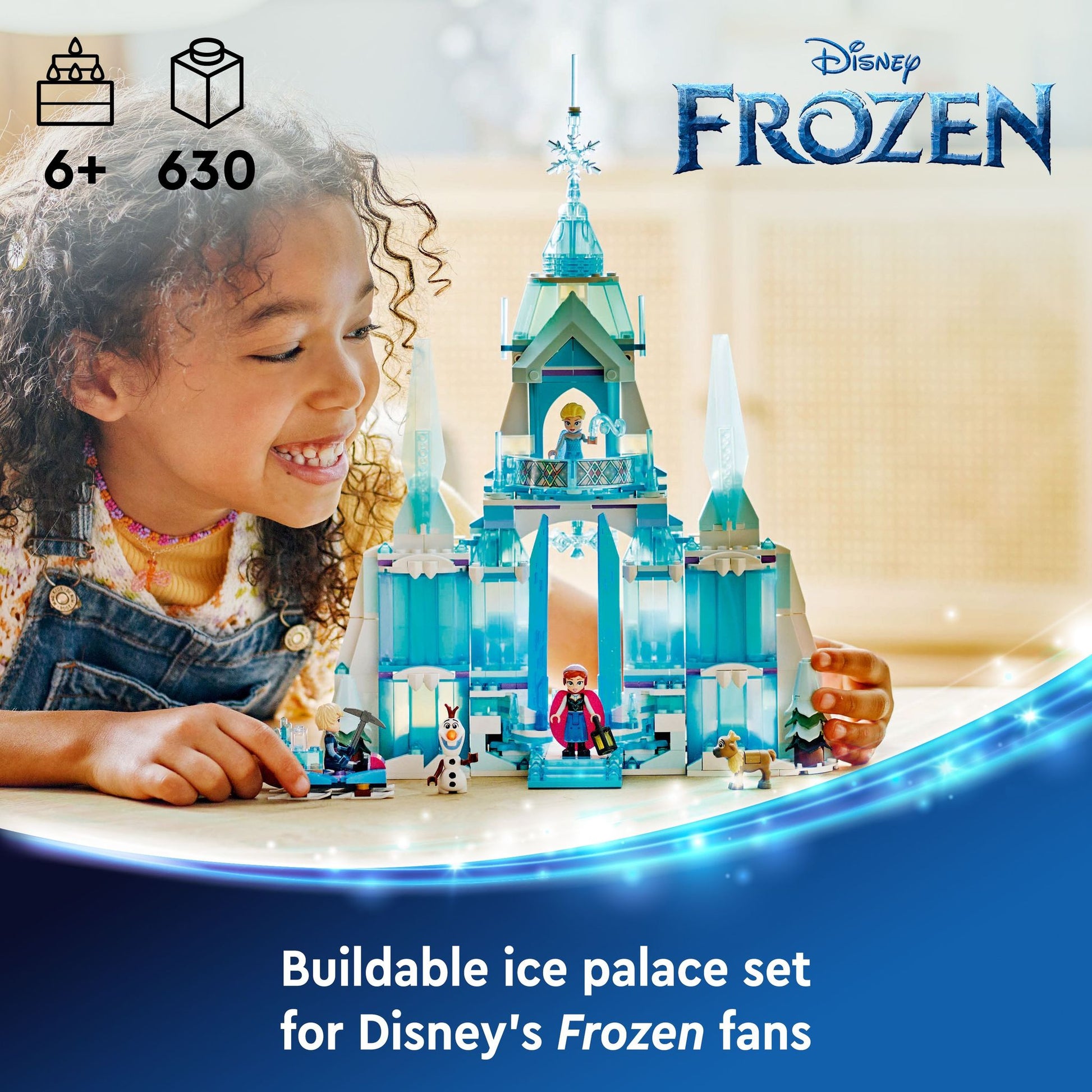 LEGO 43244 Disney Princess Frozen Elsa's Ice Palace – Toyworld NZ