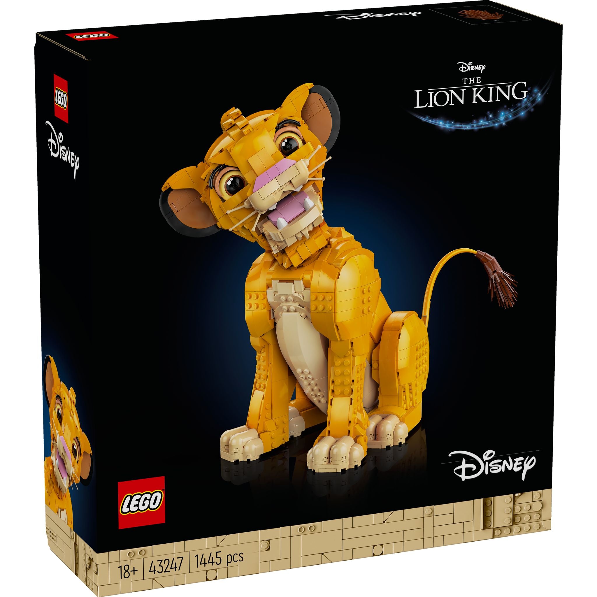 LEGO 43247 Disney Classic Young Simba The Lion King