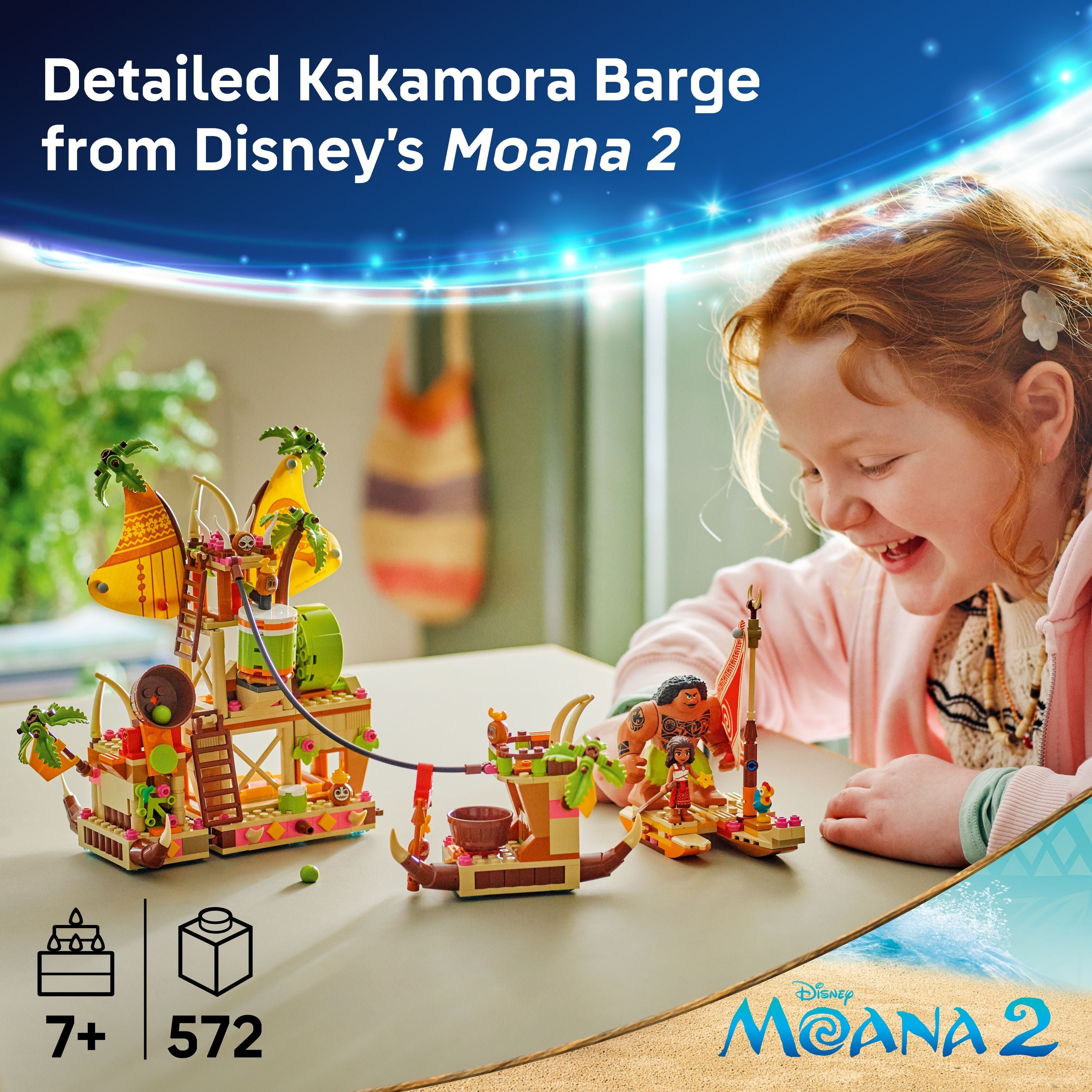 LEGO 43258 Disney Moana 2 Kakamora Barge