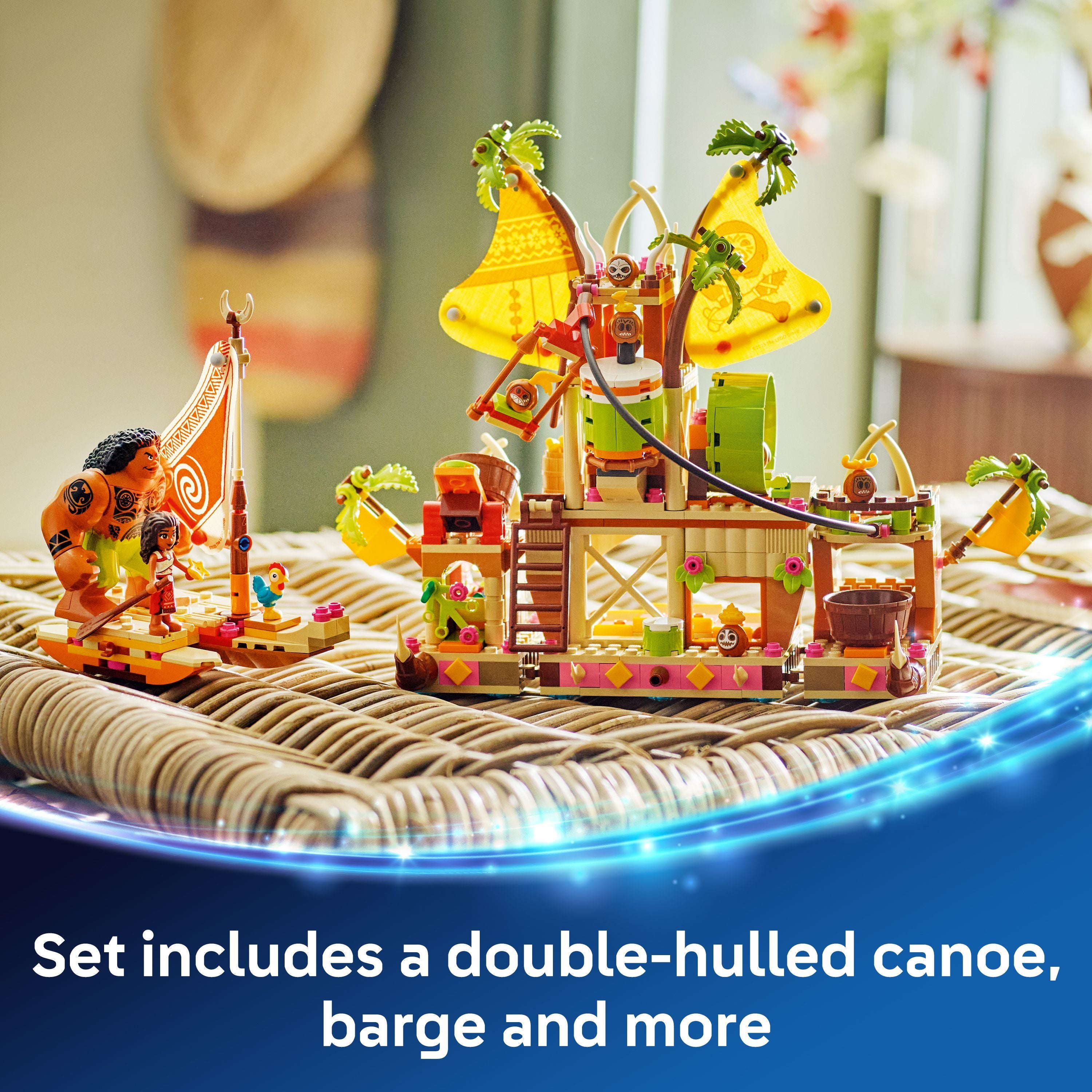LEGO 43258 Disney Moana 2 Kakamora Barge