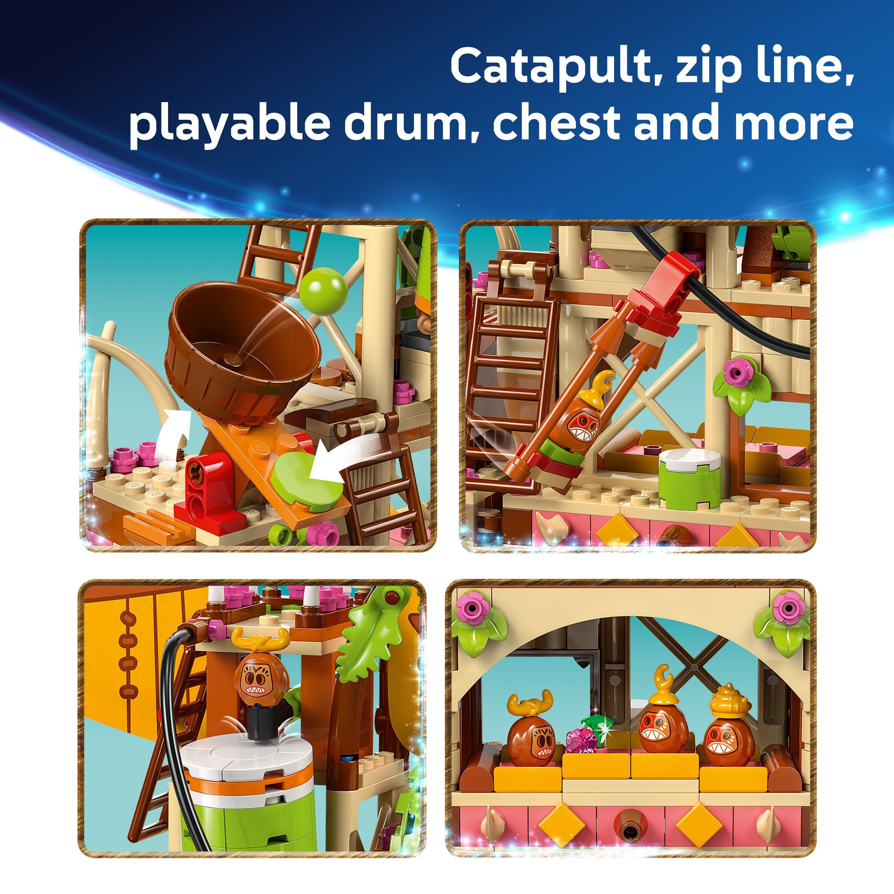 LEGO 43258 Disney Moana 2 Kakamora Barge