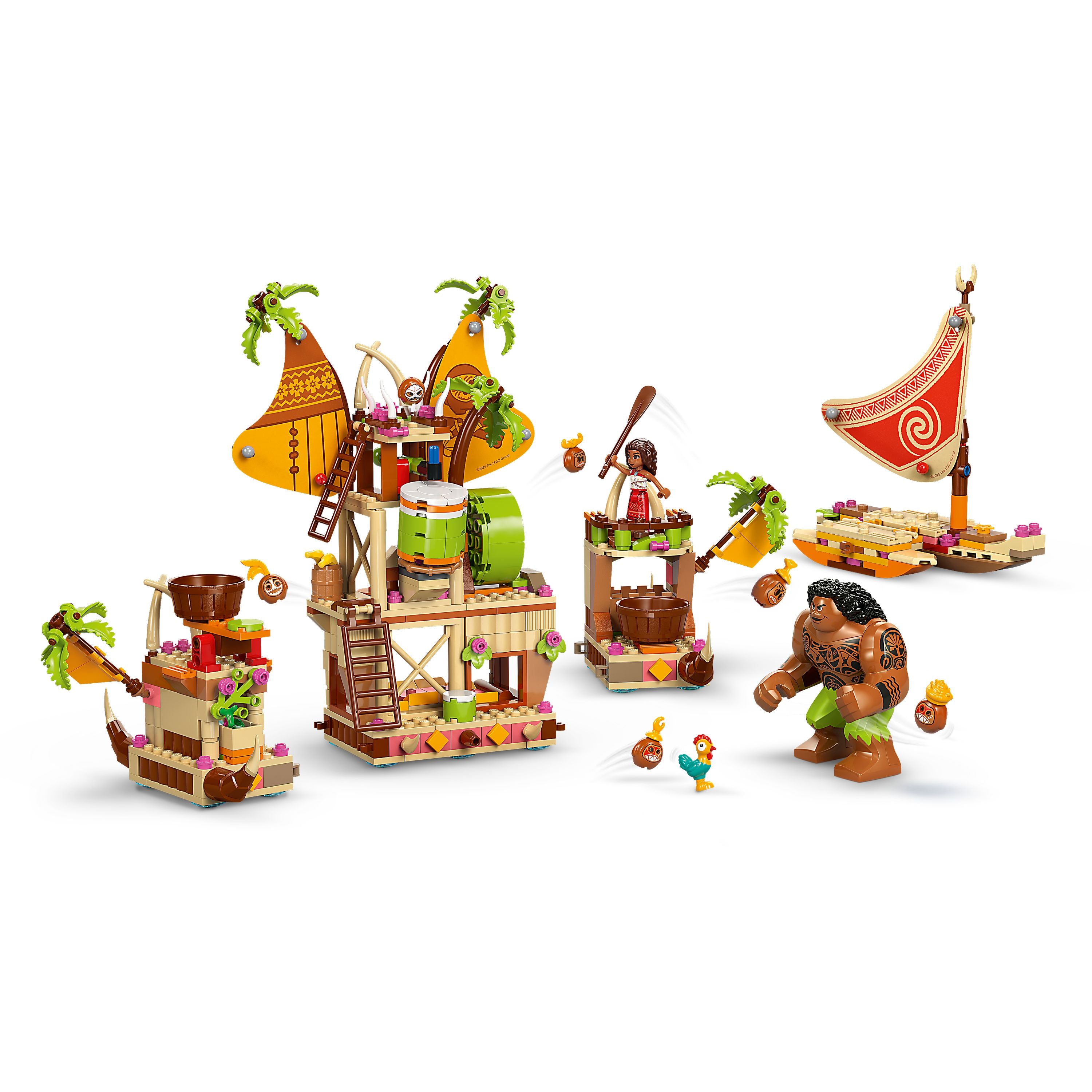 LEGO 43258 Disney Moana 2 Kakamora Barge