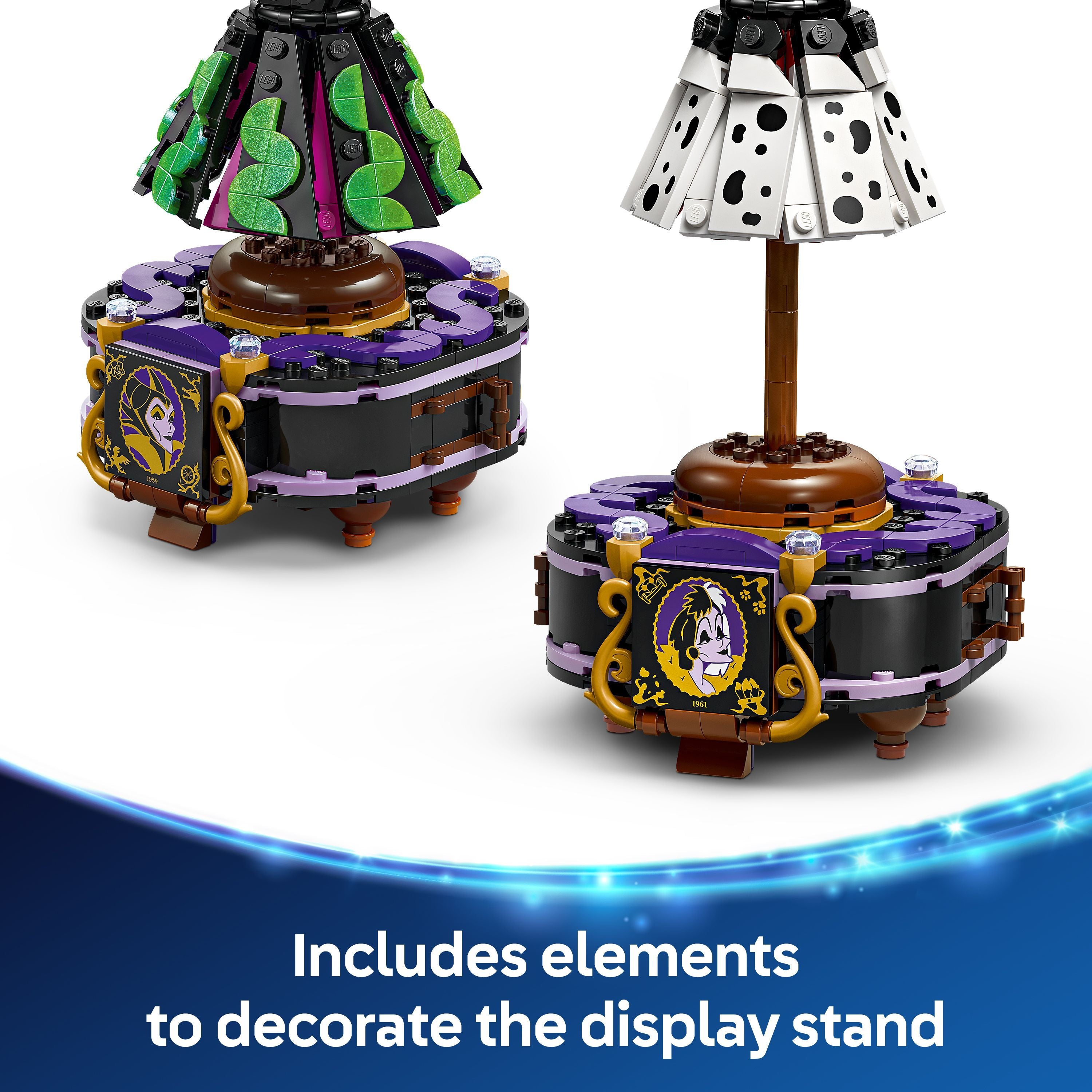 LEGO 43262 Disney Villains Maleficent’s and Cruella De Vil’s Dresses