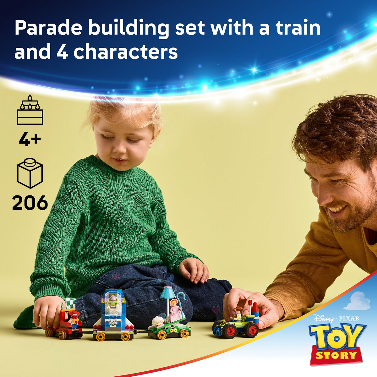 Toyworld Train Model LEGO 43264 Disney and Pixar’s Toy Story Celebration Train & RC Car ...