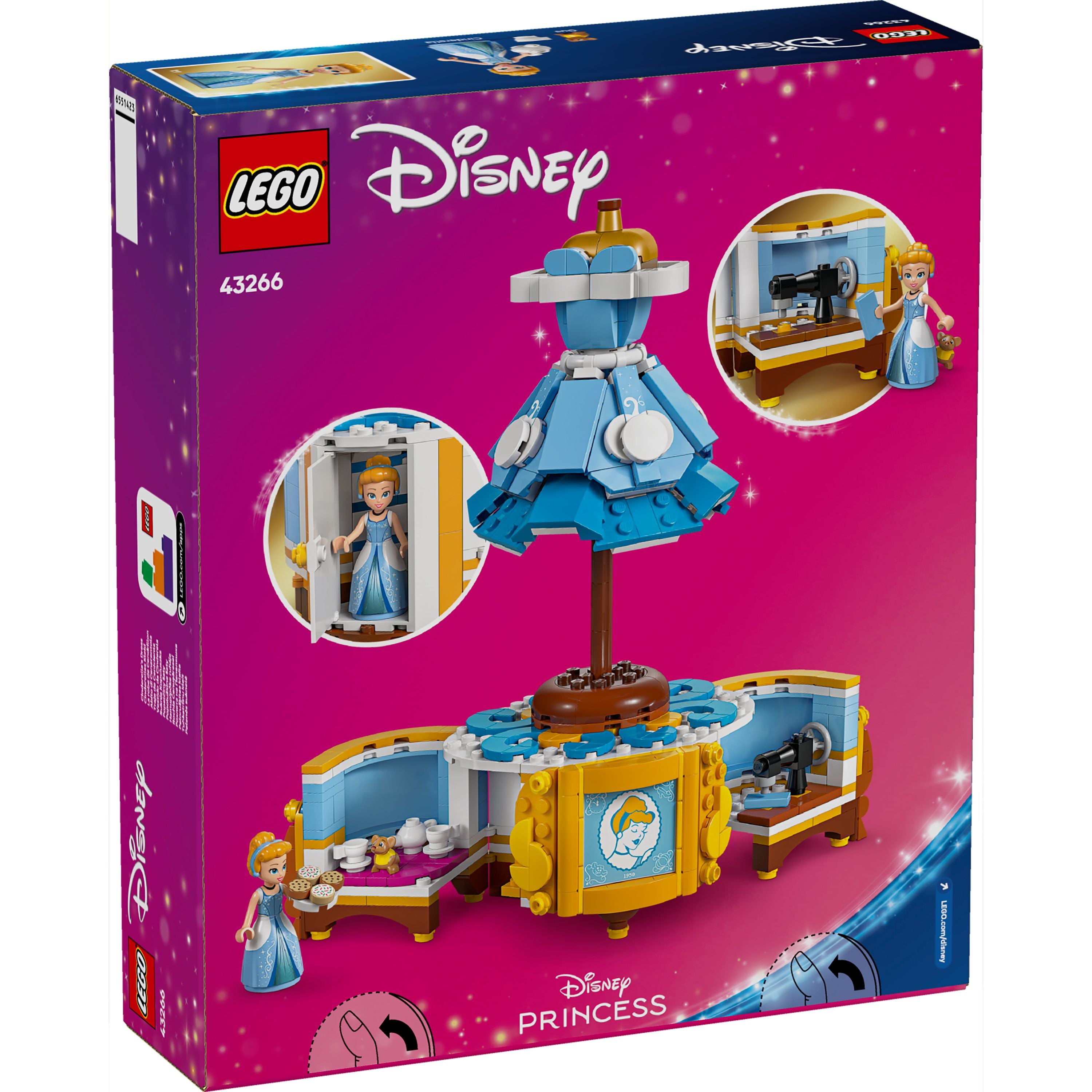 LEGO 43266 Disney Princess Cinderella’s Dress