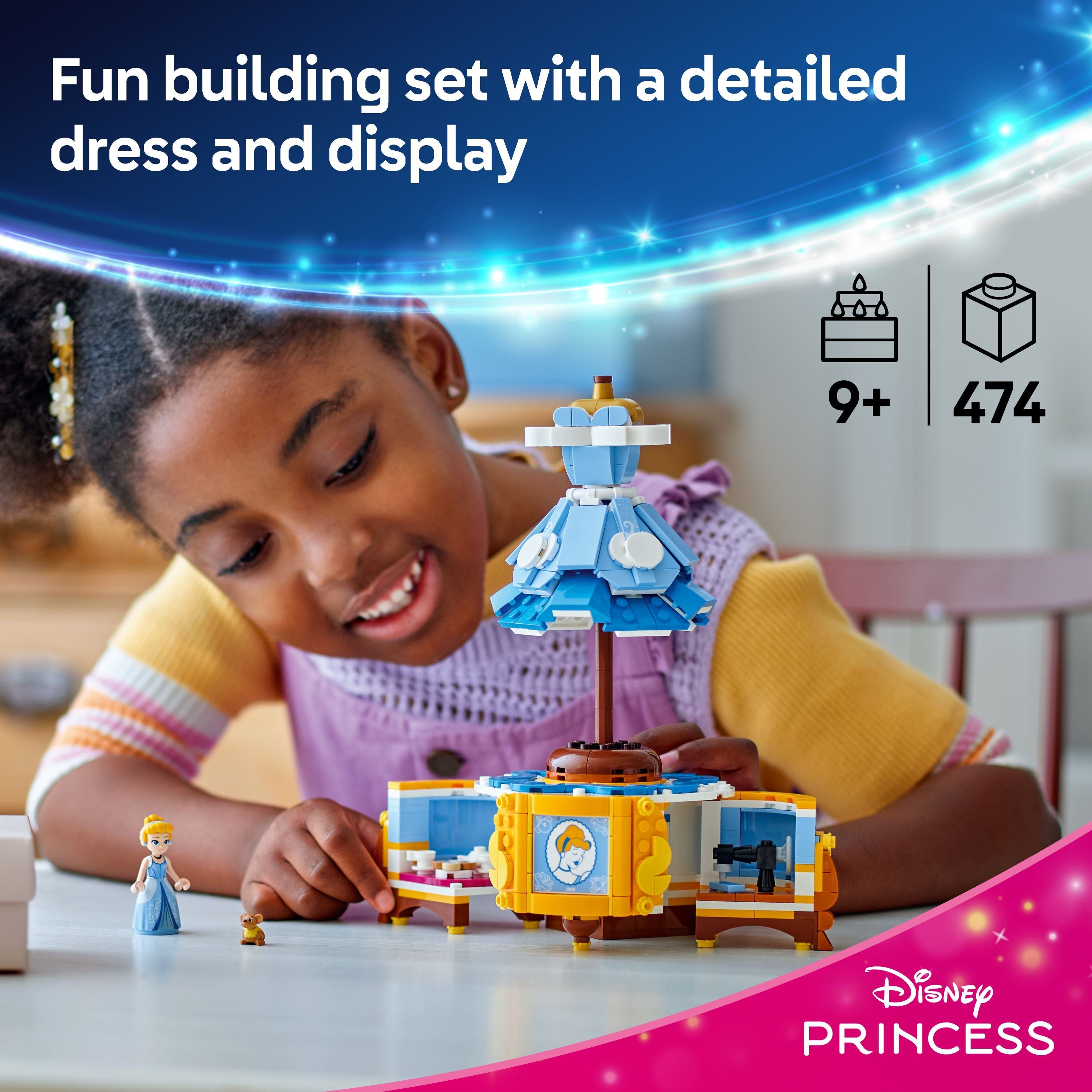 LEGO 43266 Disney Princess Cinderella’s Dress