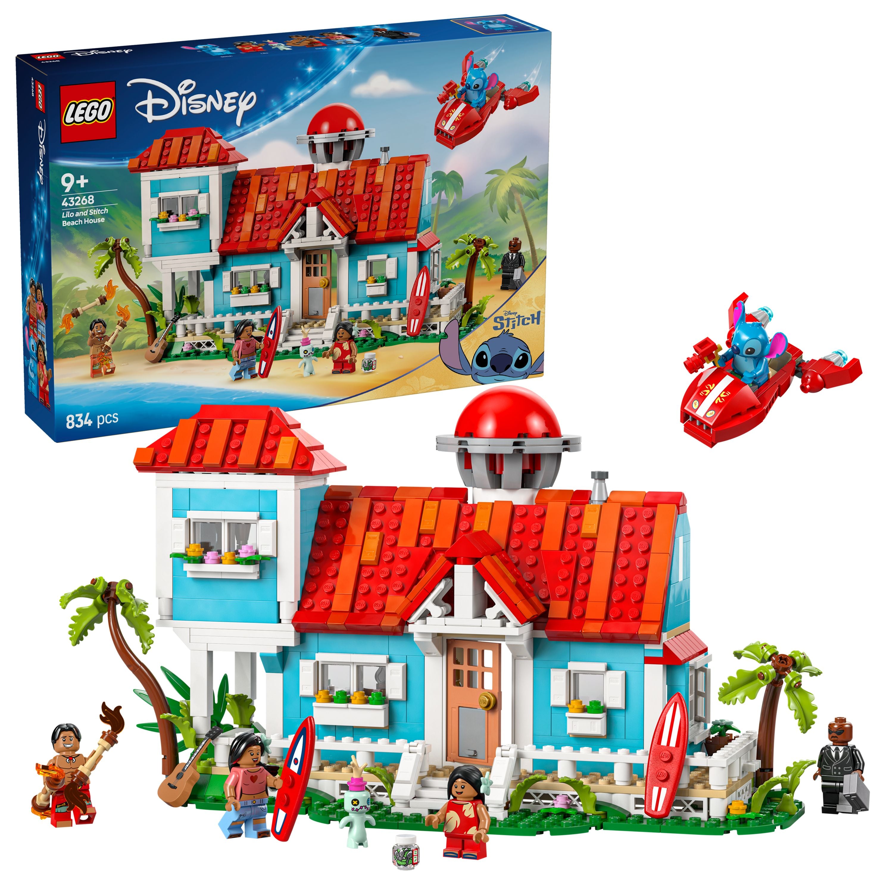 LEGO 43268 Disney Lilo and Stitch Beach House