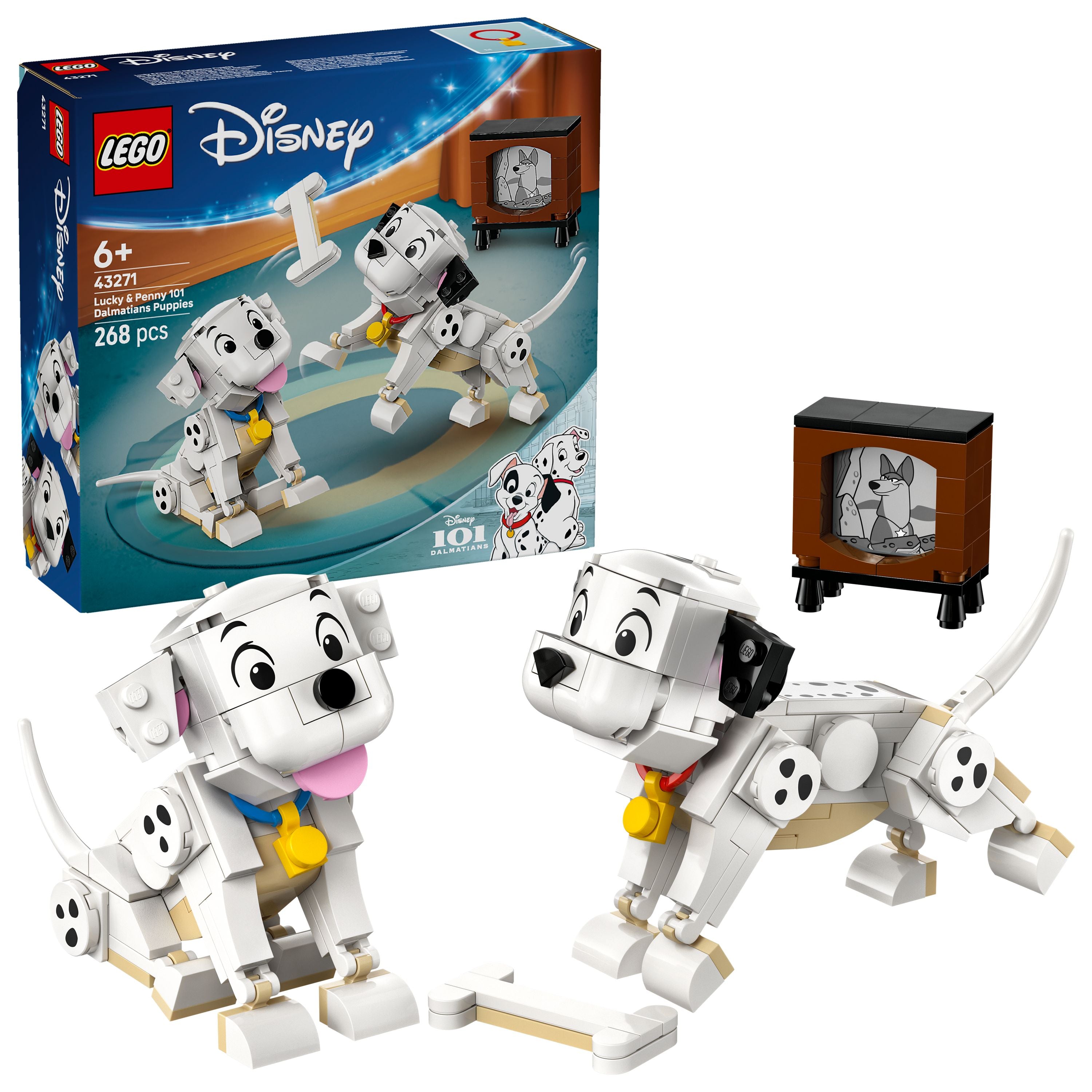 LEGO 43271 Disney Lucky & Penny 101 Dalmatians Puppies