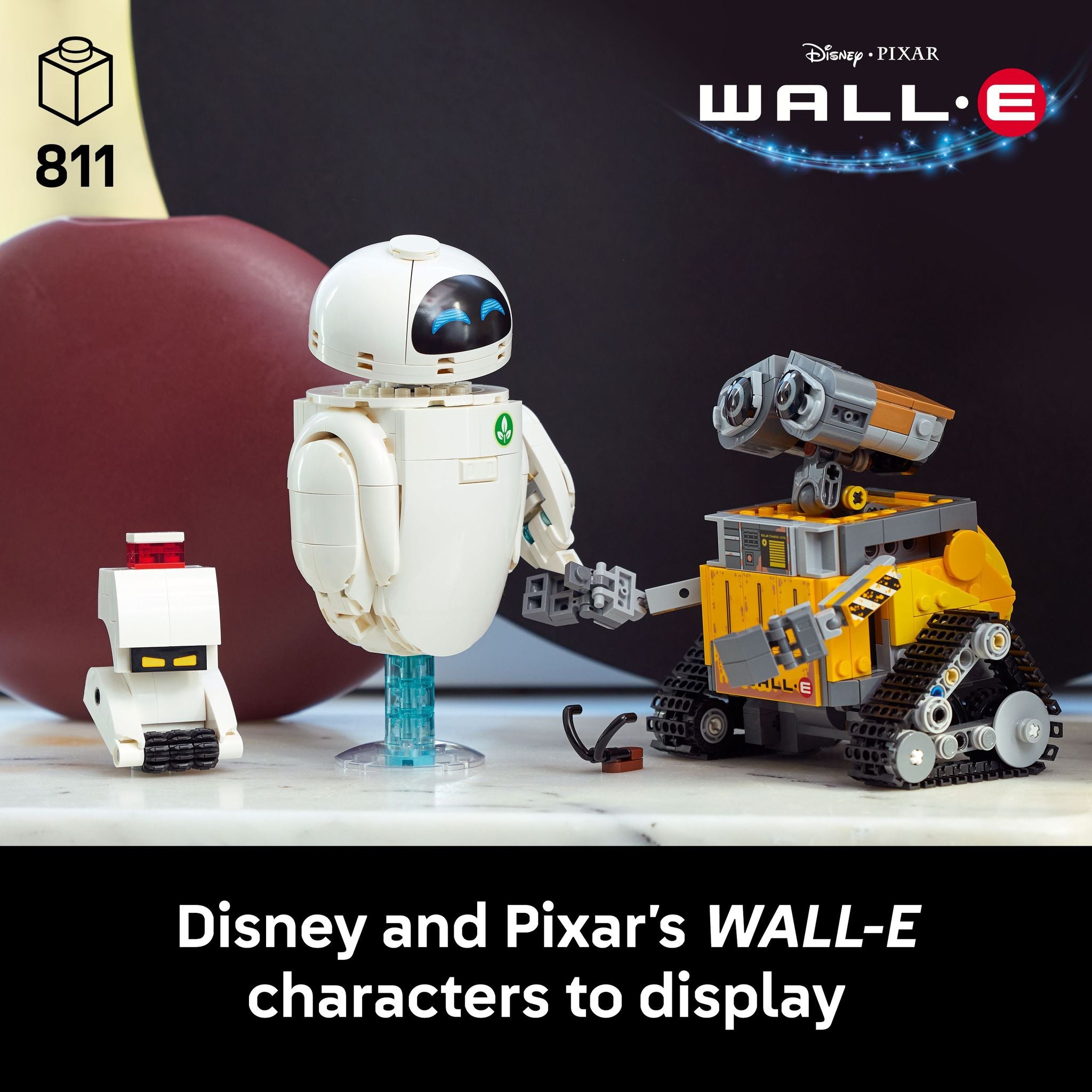 LEGO 43279 Disney and Pixar WALL-E and EVE