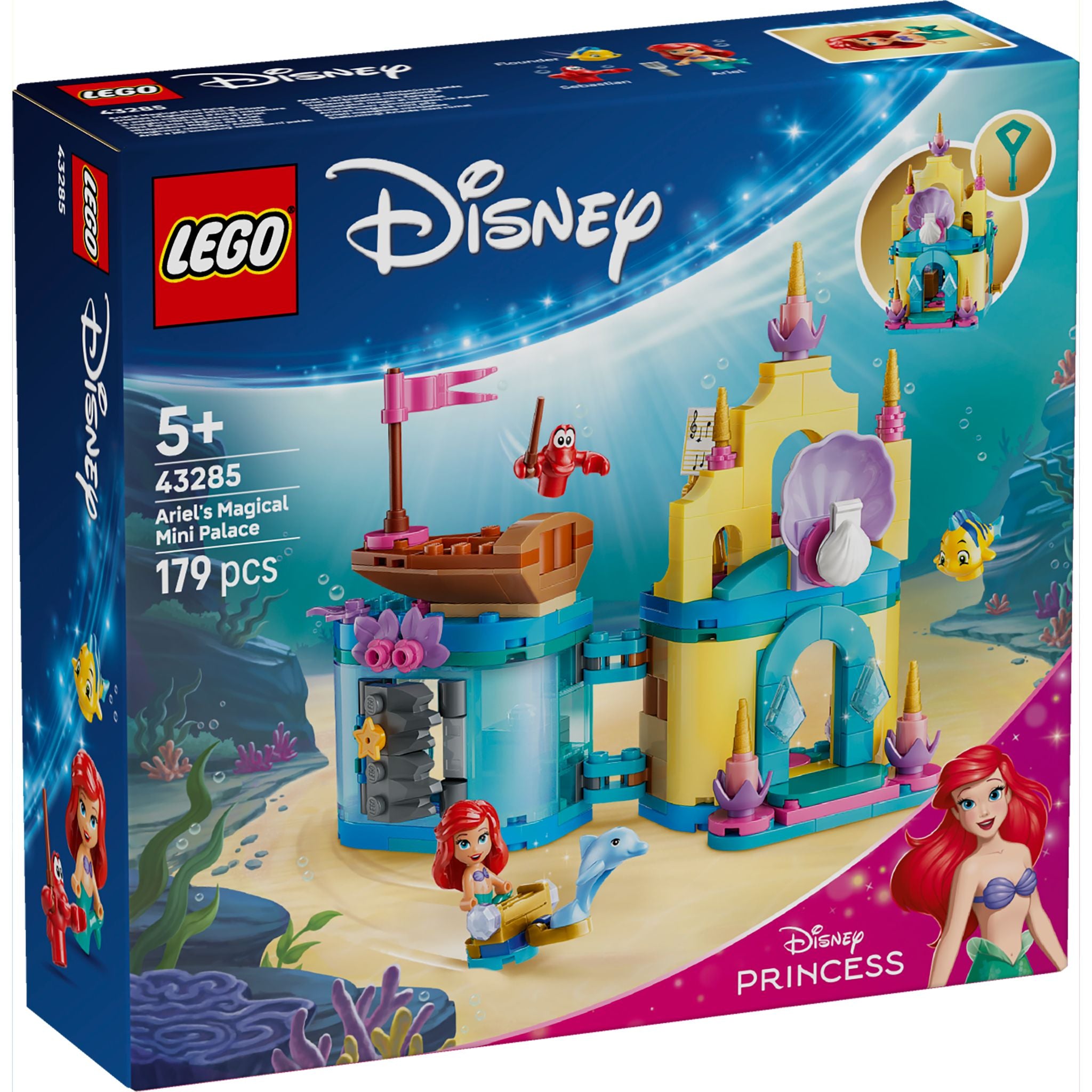 LEGO 43285 Disney Princess Ariel’s Magical Mini Palace