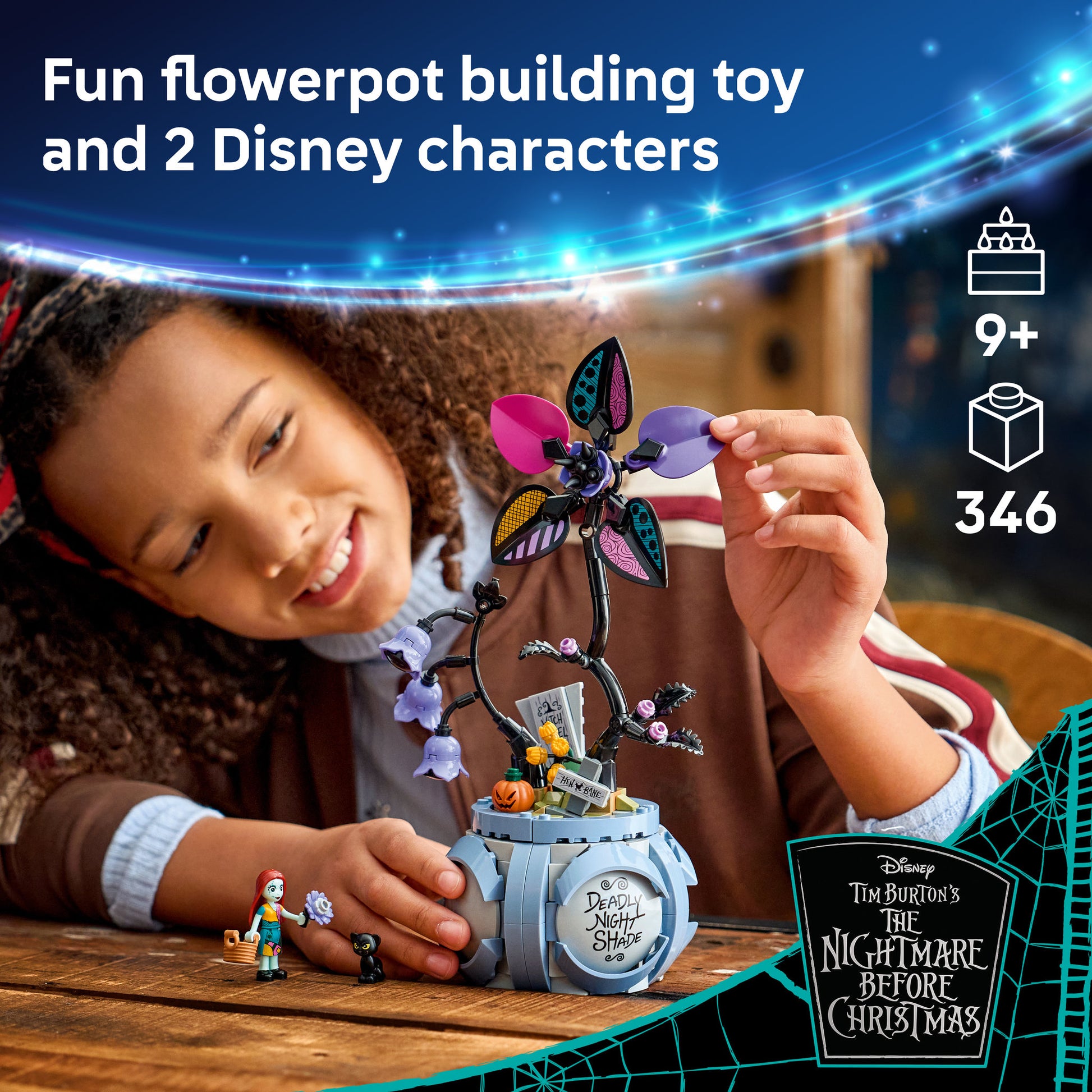 LEGO 43288 Disney Classic Sally's Flowerpot - Toyworld NZ