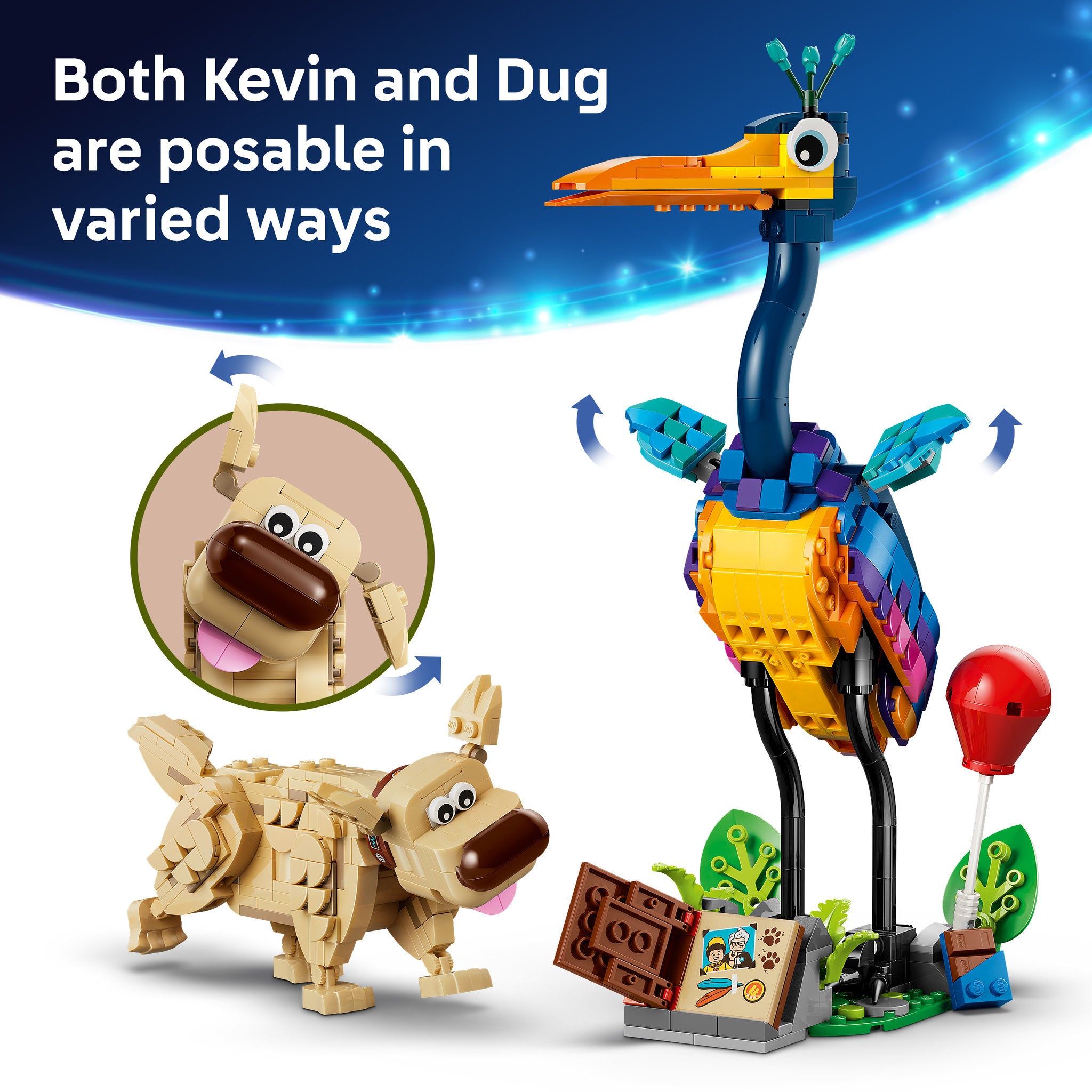 LEGO 43290 Disney Pixar Kevin & Dug