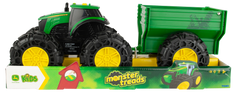 John Deere Monster Treads Tractor And Wagon
