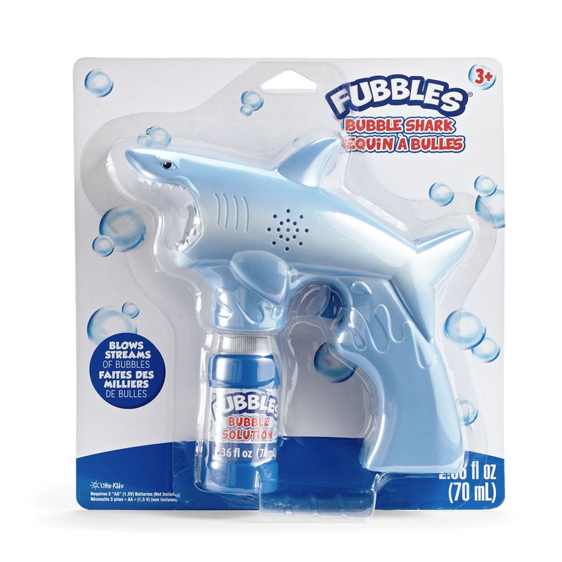 FUBBLES BUBBLE SHARK BUBBLE GUN