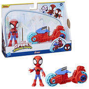 Marvel Spidey and His Amazing Friends Spidey Motorcycle and Figure