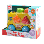 Playgo Toys Fun Bus Shape Sorter - Toyworld NZ